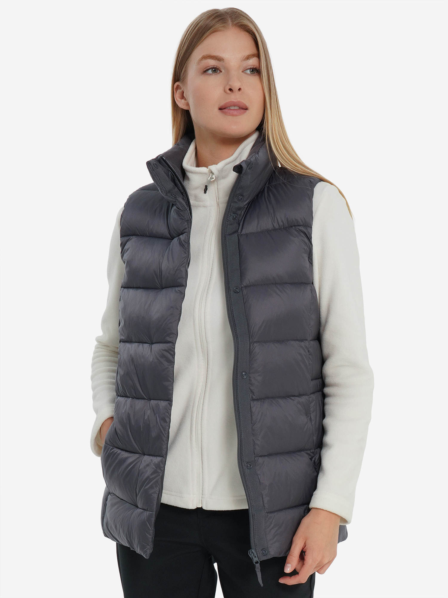 Жилет утепленный женский Outventure Серый, серый, арт. 35192