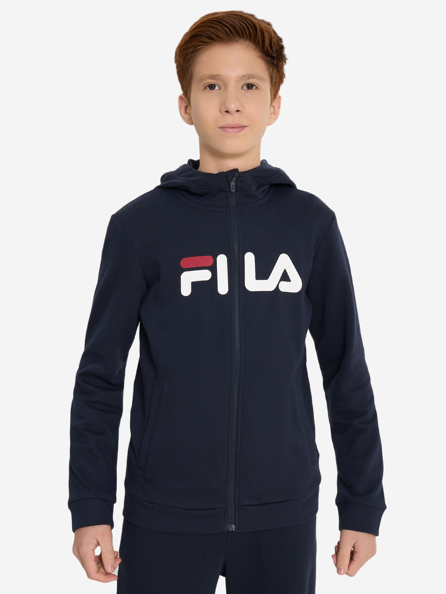 фото Толстовка для мальчиков fila, синий