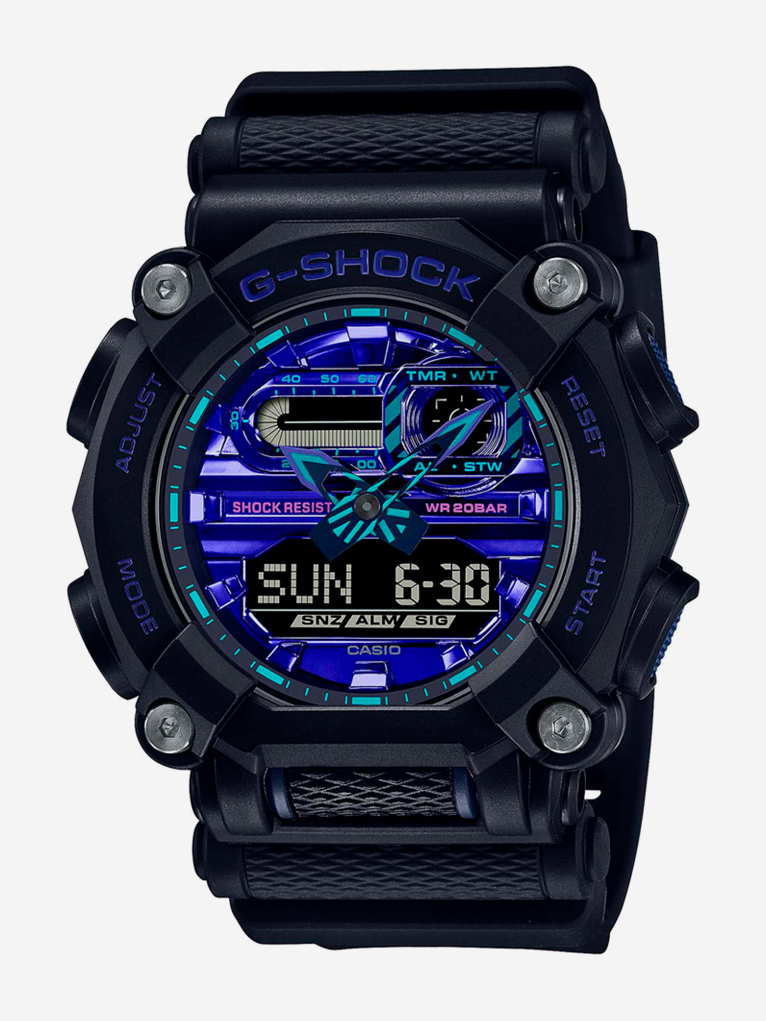 

Спортивные часы CASIO GA-900VB-1A, Черный