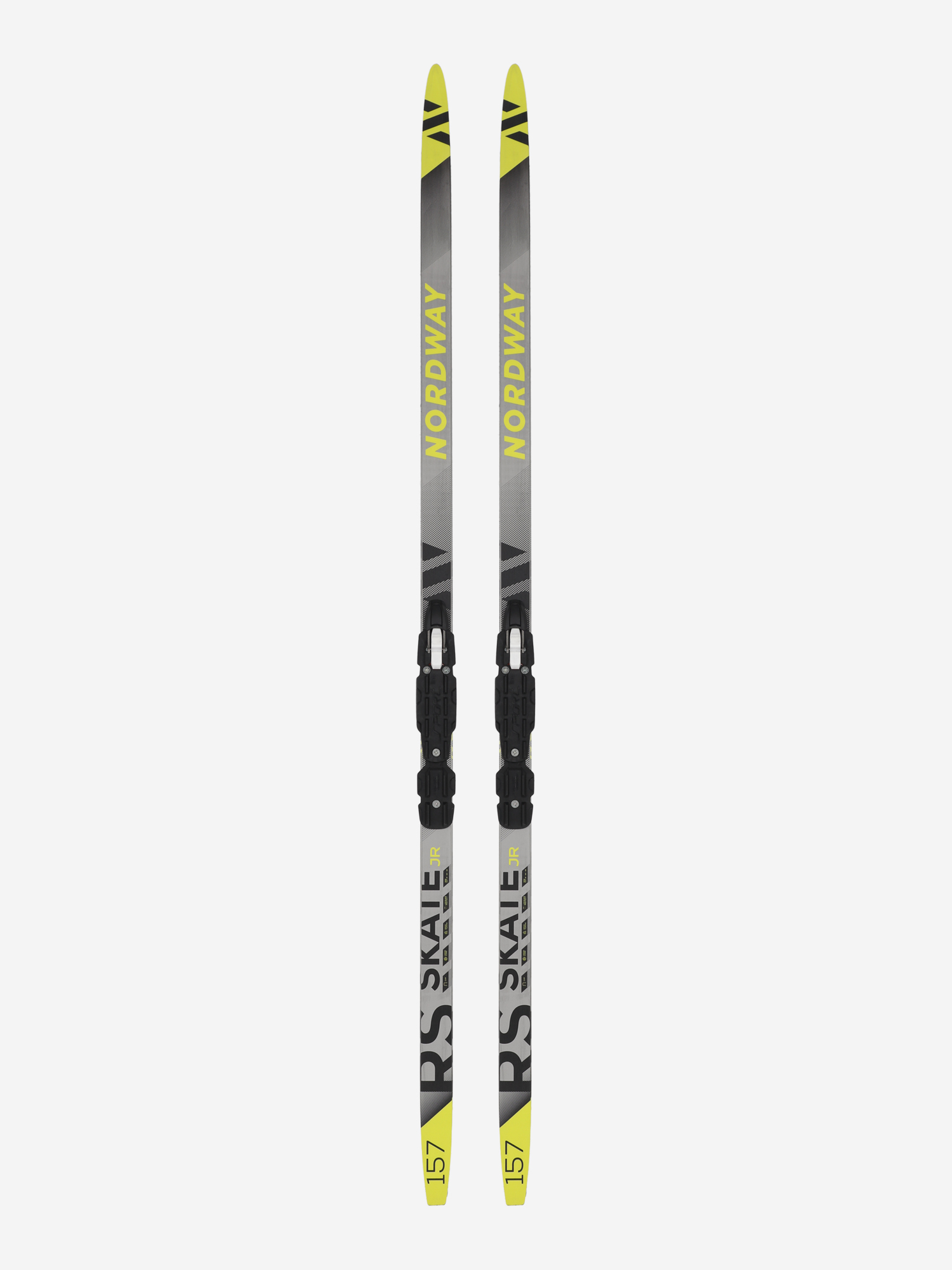 Беговые лыжи детские Nordway RS Skate + крепления NNN, Черный