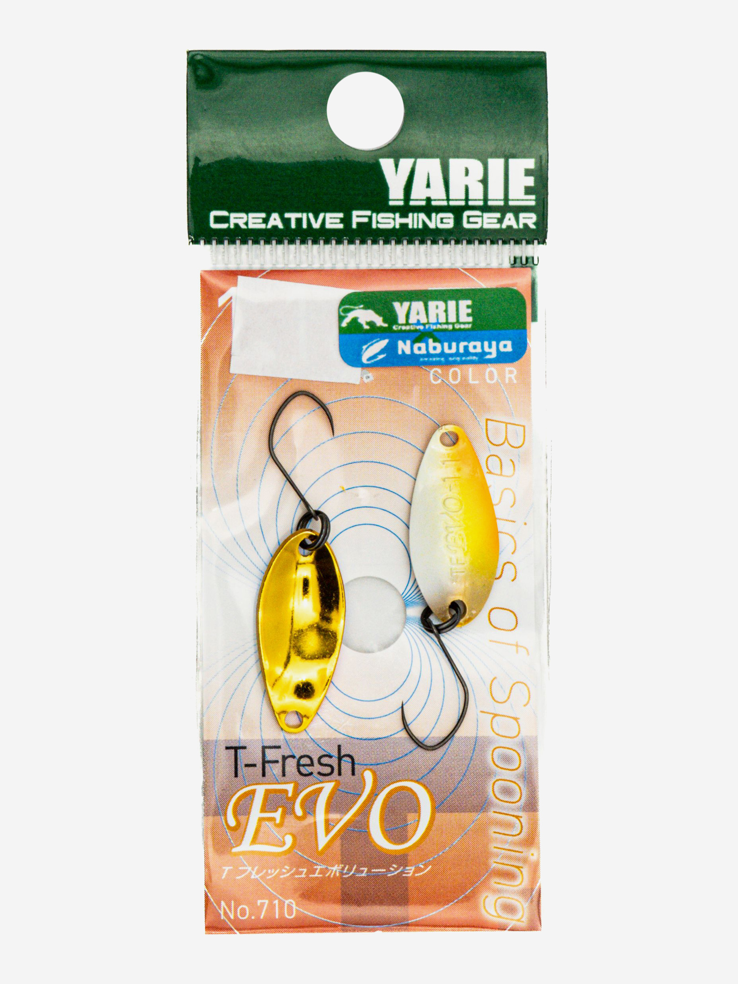 

Блесна Yarie №710 T-Fresh EVO,  г, Golden Pudding, Мультицвет