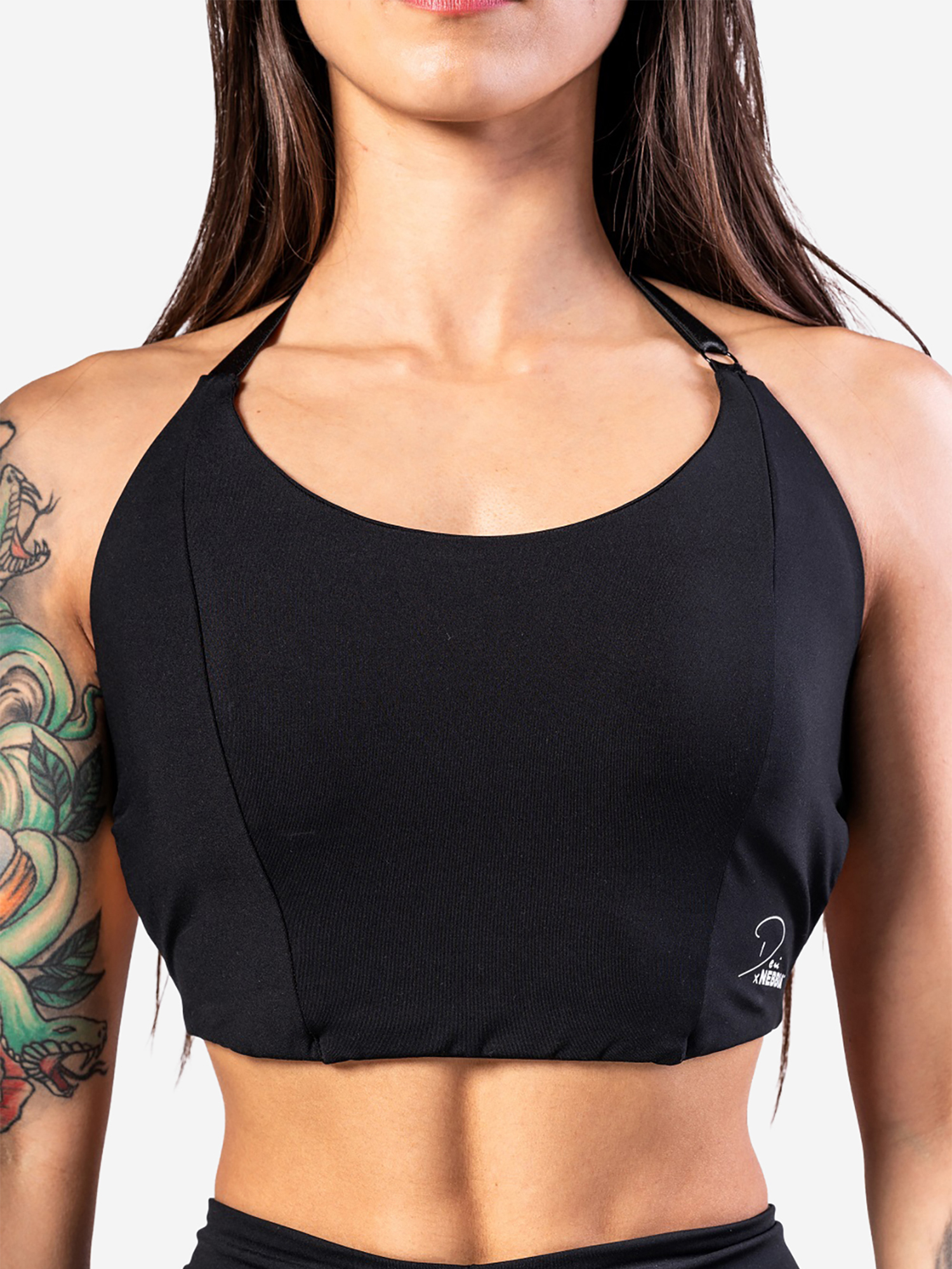 Изображение товара Женский спортивный топ NEBBIA Deni x NEBBIA Sports Crop Tank 309 с съемными чашками