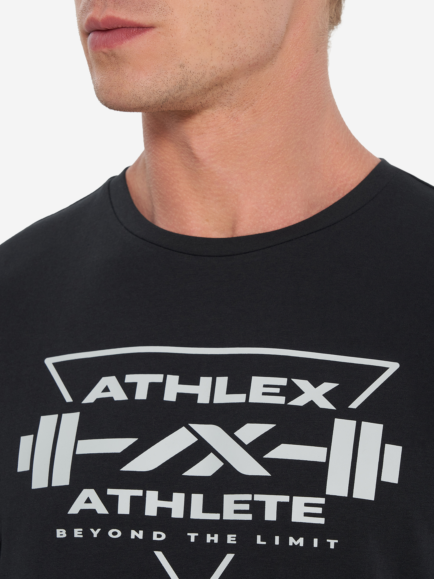 фото Футболка мужская athlex, черный