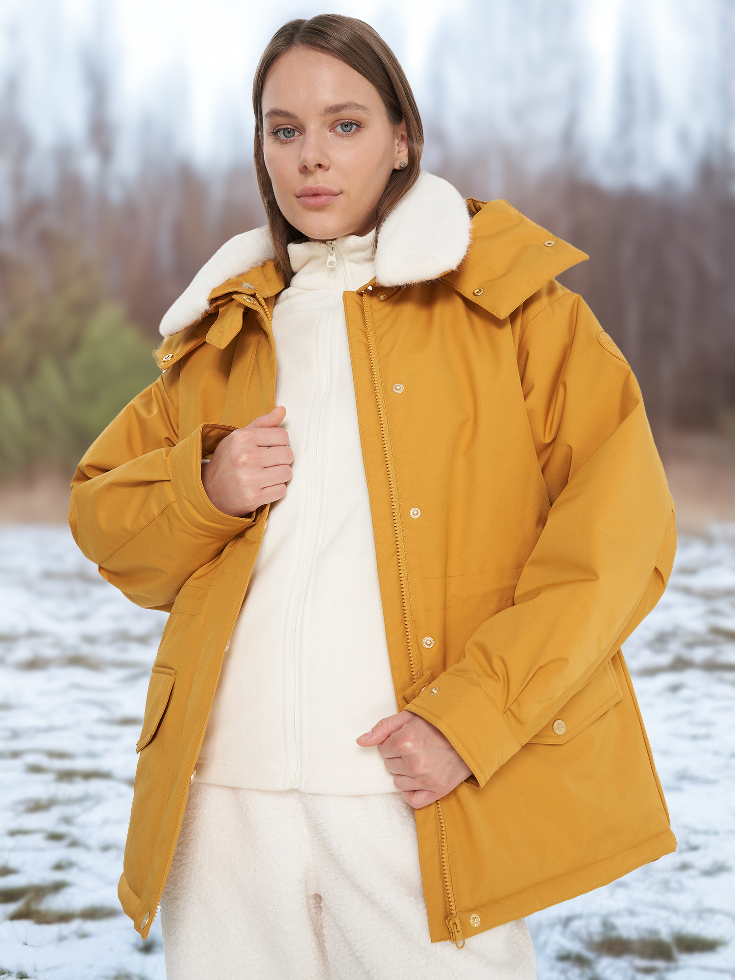 

Куртка утепленная женская Cordillero, Желтый