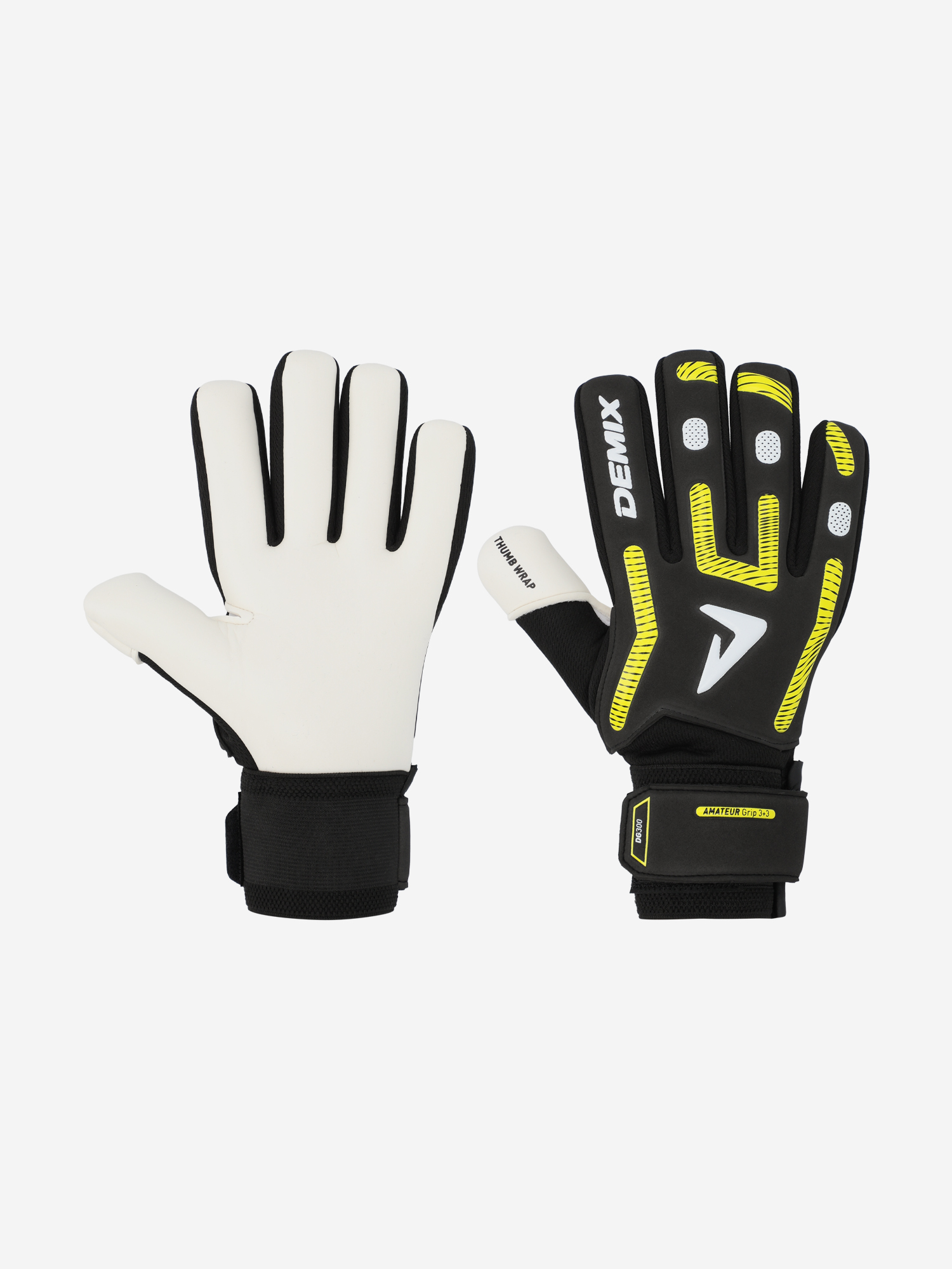 

Перчатки вратарские детские Demix, Черный