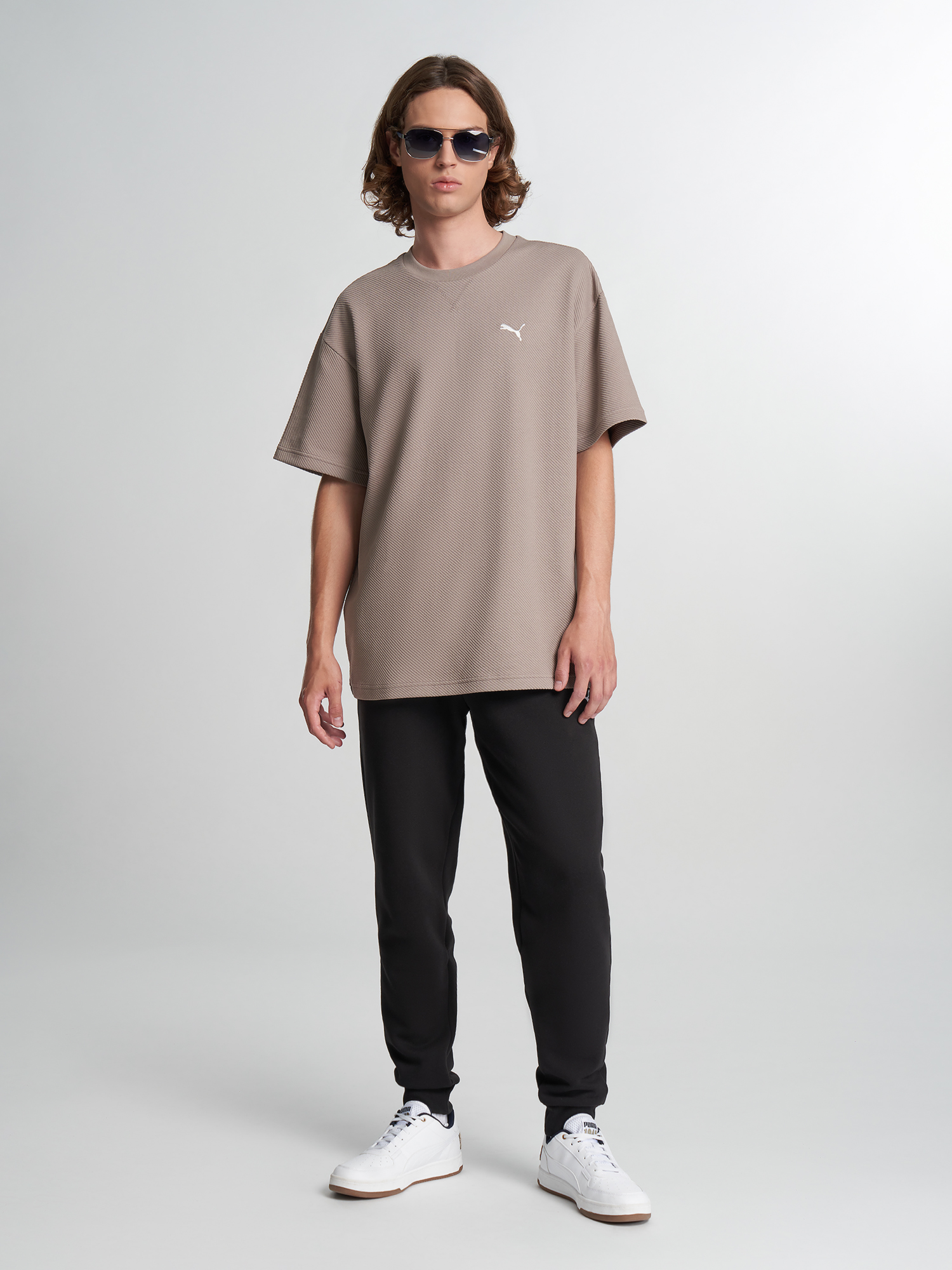Футболка мужская PUMA Essentials Elevated, Бежевый 4