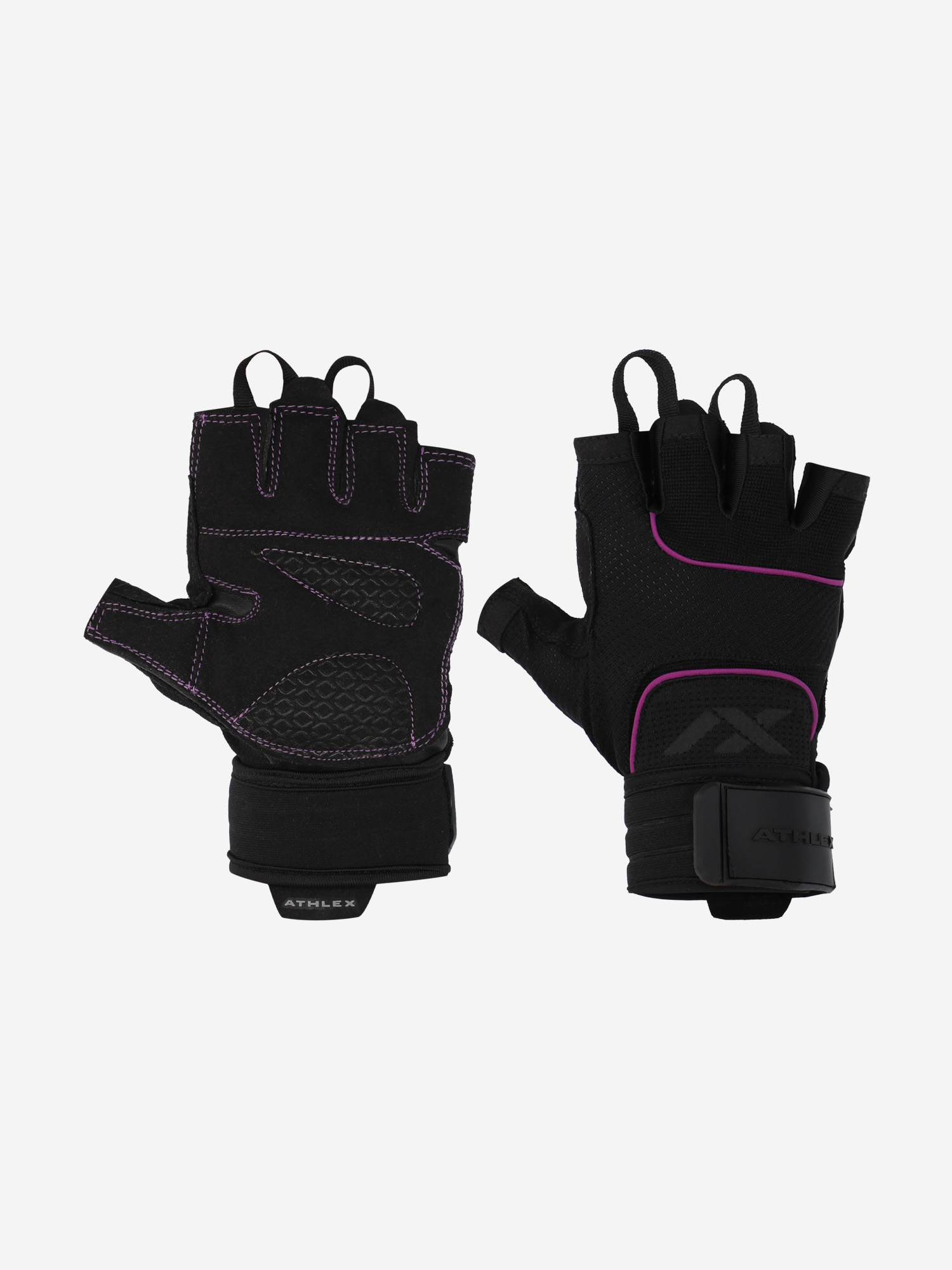 

Перчатки для фитнеса Athlex, Черный