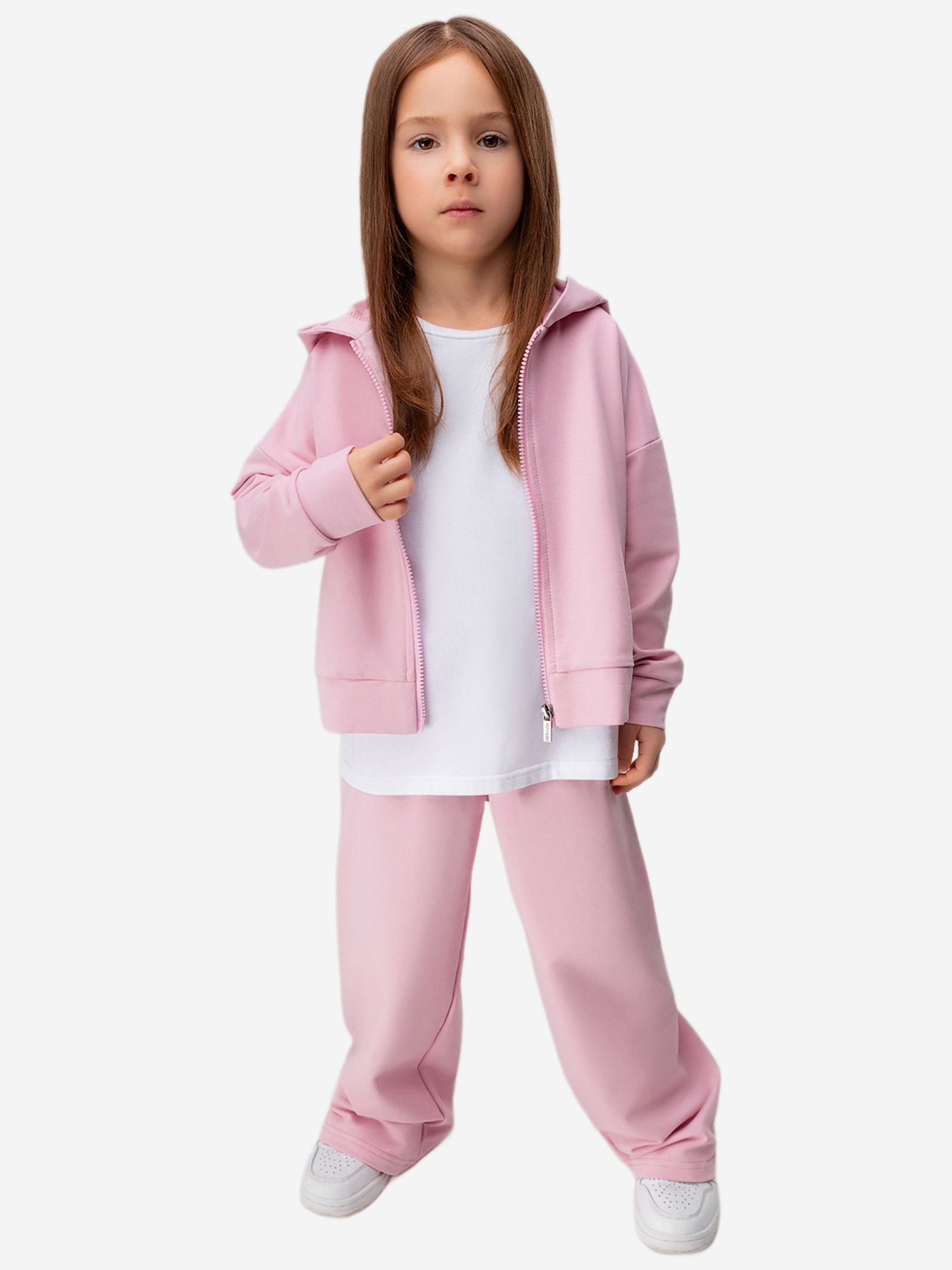 Изображение товара Спортивный костюм для девочек bodo розовый зимний всесезонный