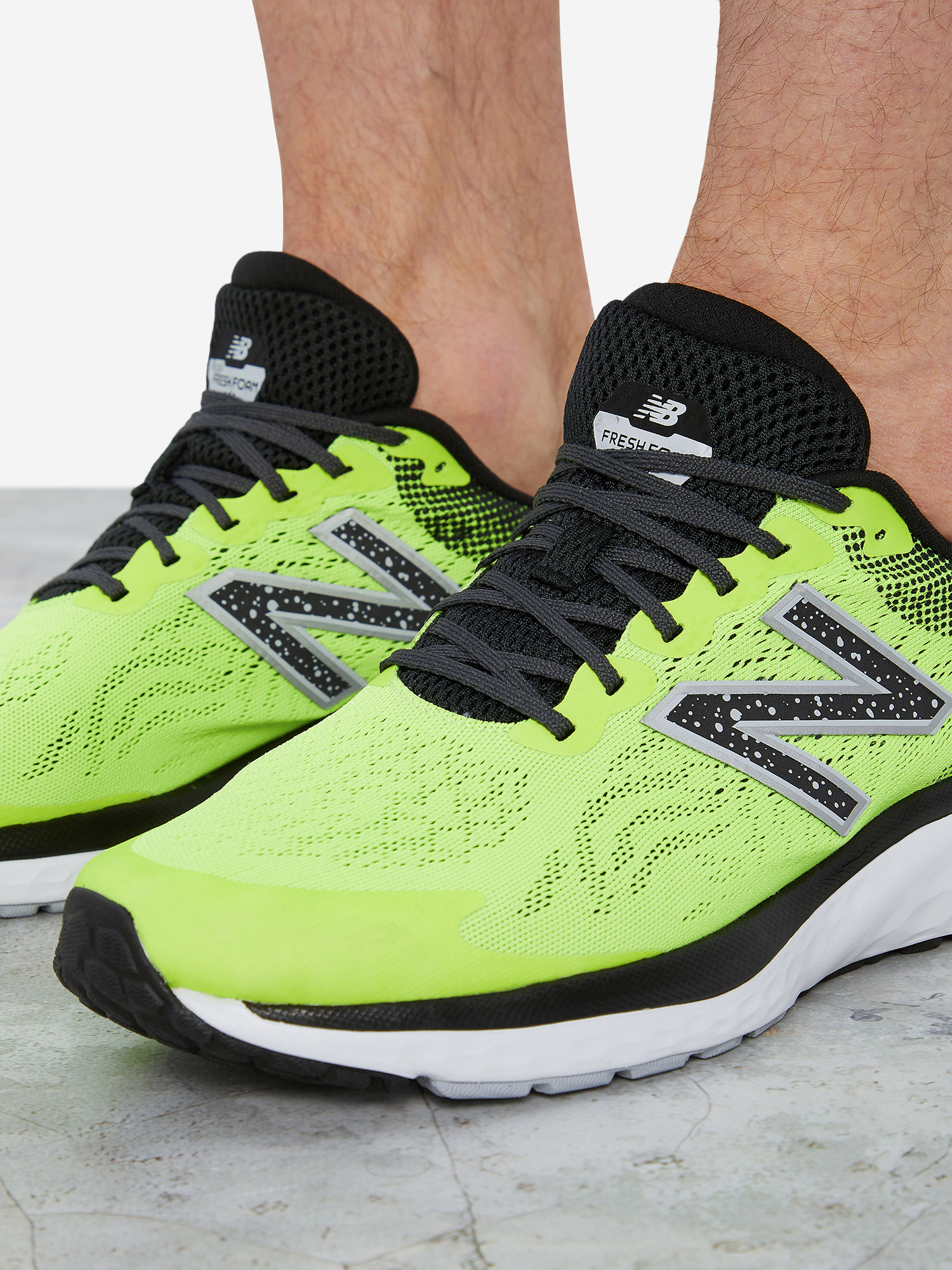 Кроссовки мужские New Balance Fresh Foam 680V7, Зеленый Вид№9