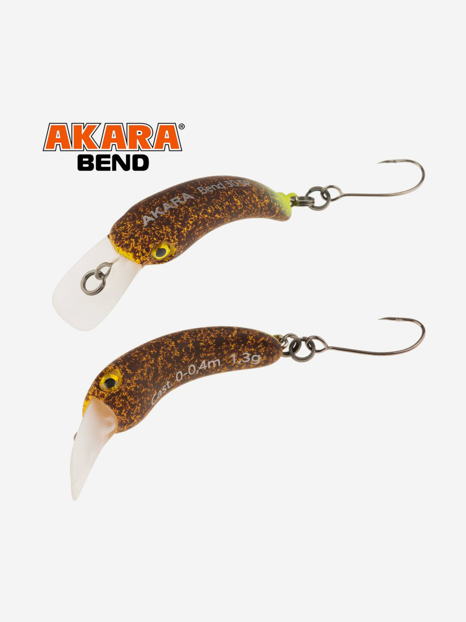 Изображение товара Воблер Akara Bend 40SP минноу суспендер на форель 3гр