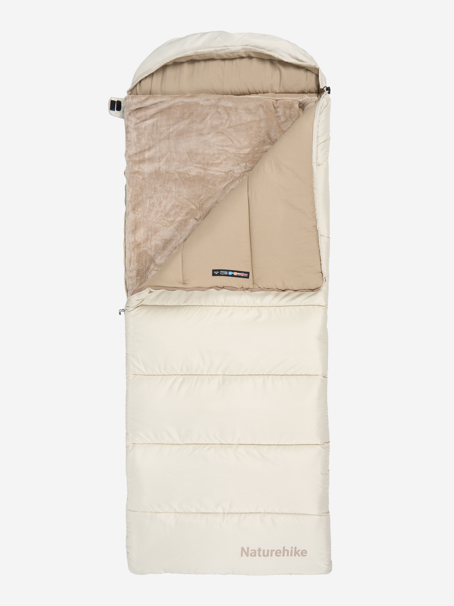 

Спальный мешок с подогревом Naturehike Envelope -7, Коричневый