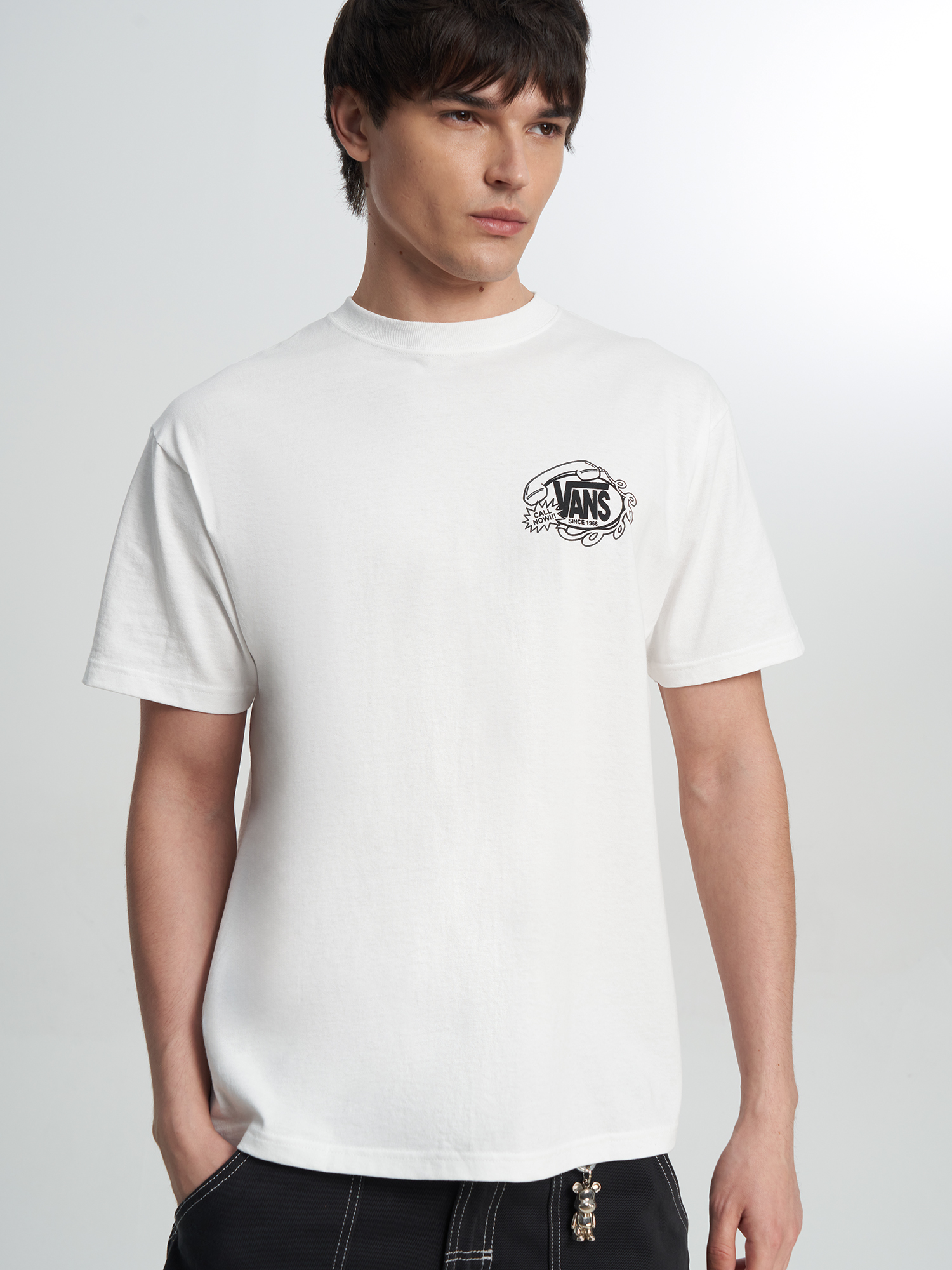 

Футболка мужская Vans Hot Lines SS, Белый