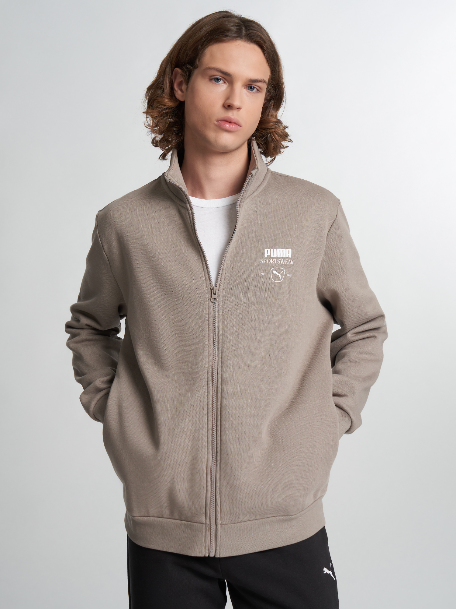 Костюм мужской PUMA Sport Fashion, Бежевый 4