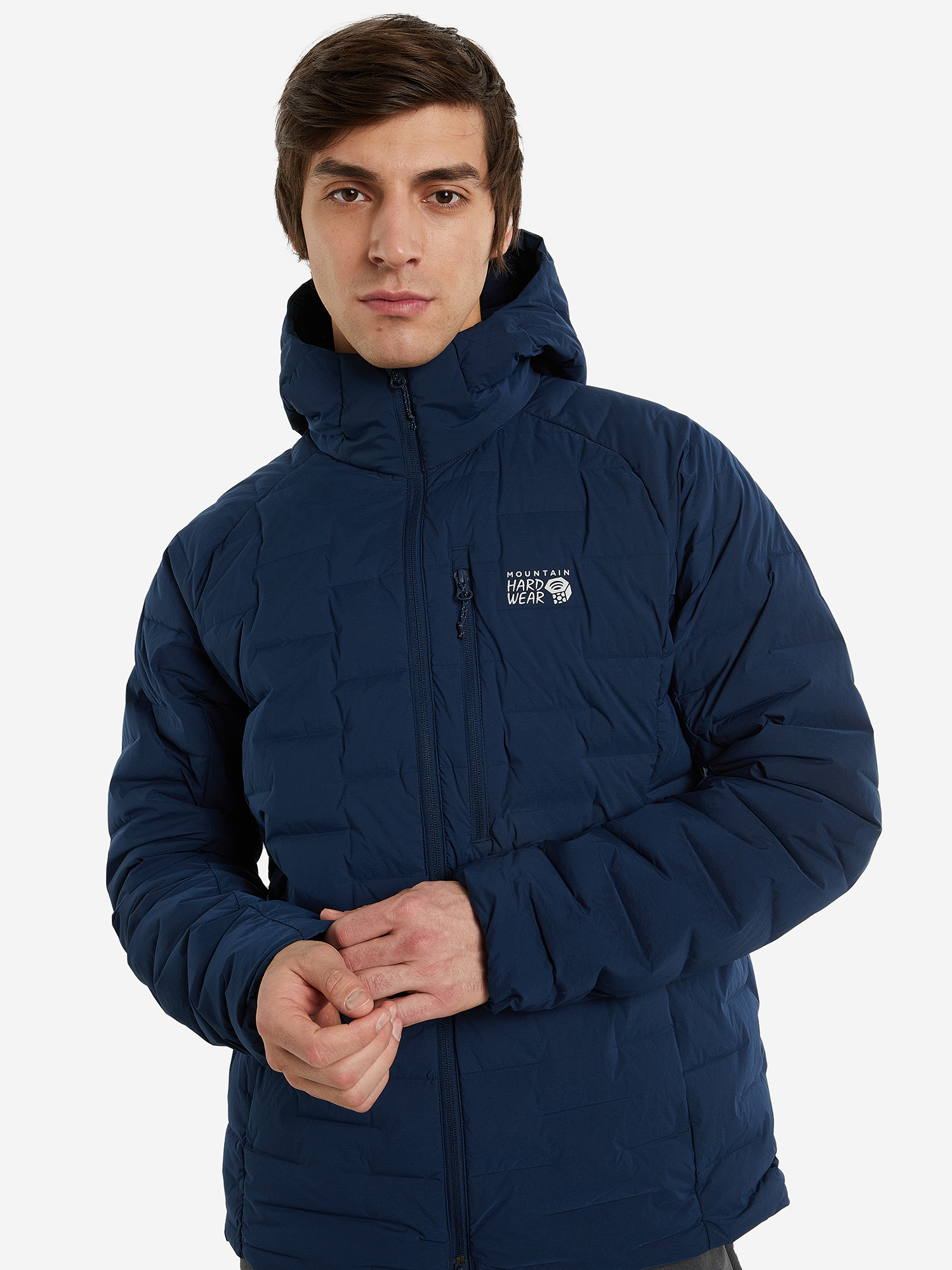 

Пуховик мужской Mountain Hardwear Stretchdown Hoody, Синий