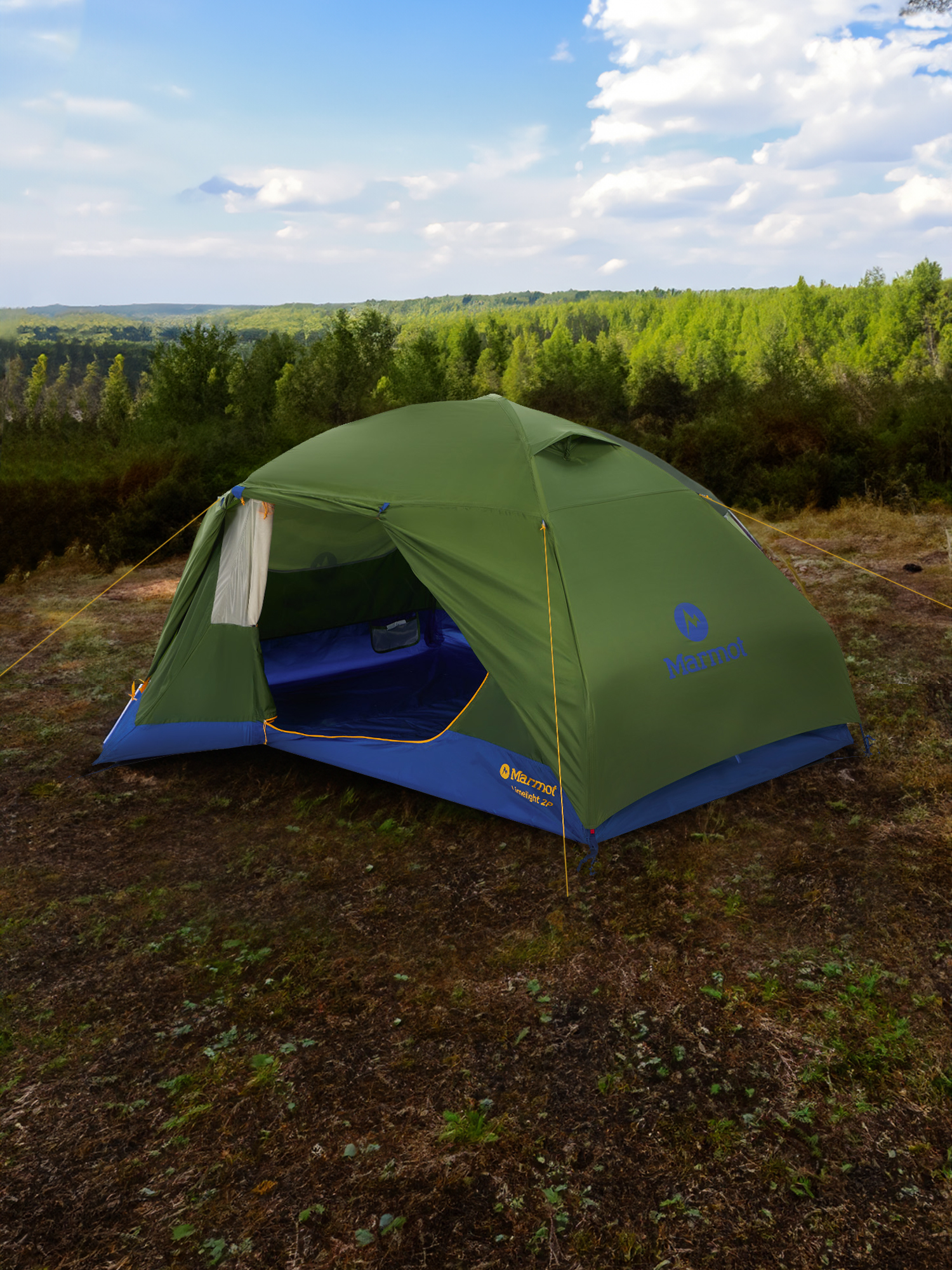 Палатка 2-местная Marmot Limelight, Зеленый