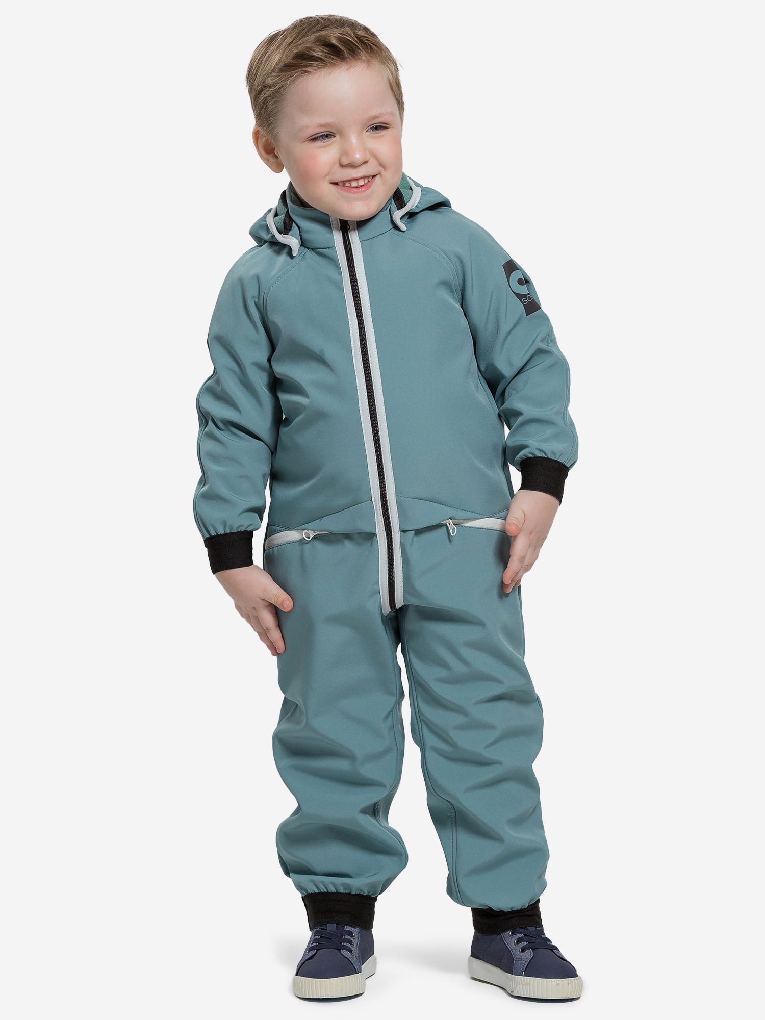 

Комбинезон Софтшелл SoftShell детский Artel, Зеленый