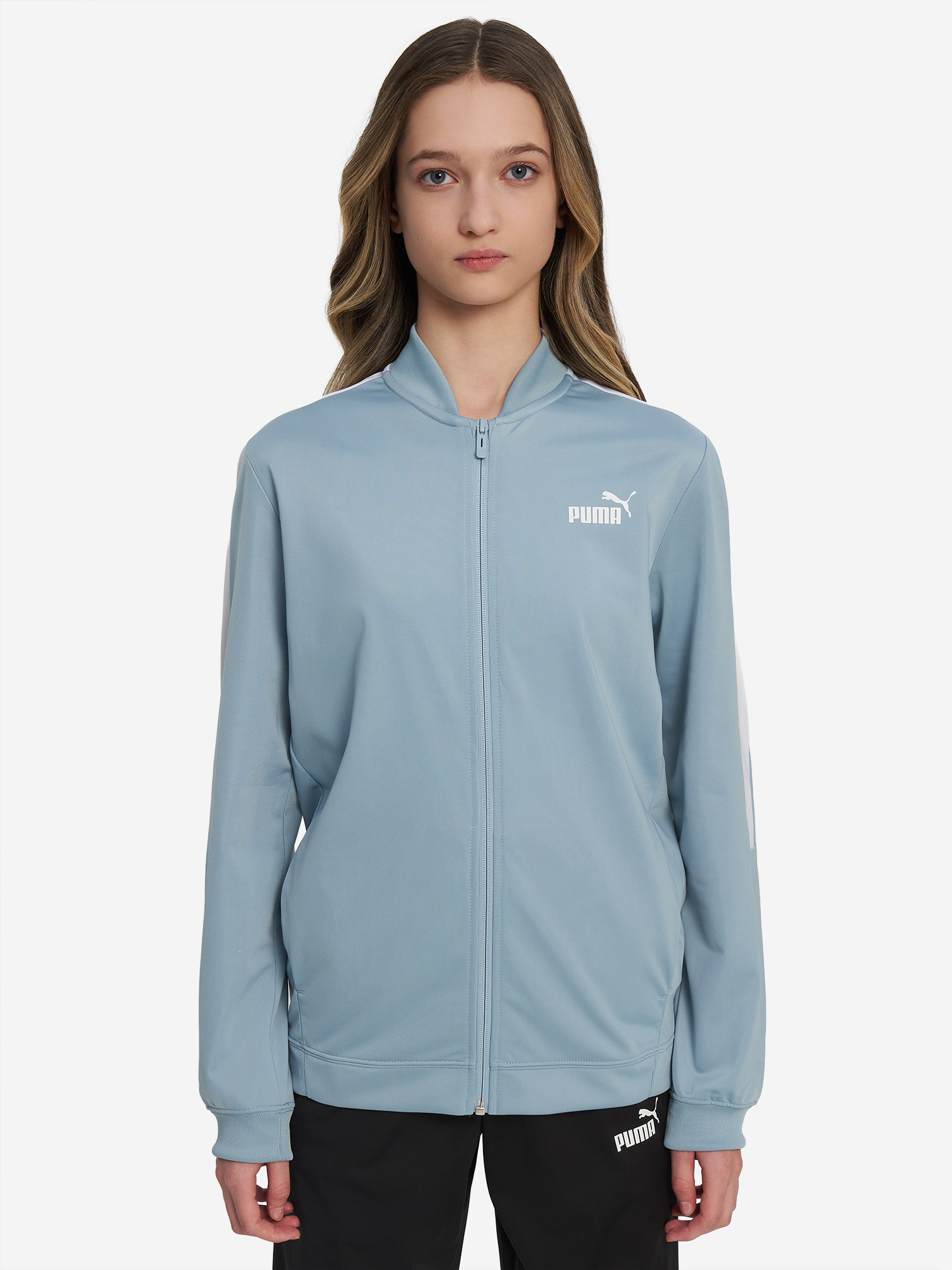 Костюм для девочек PUMA Poly G, Голубой 4