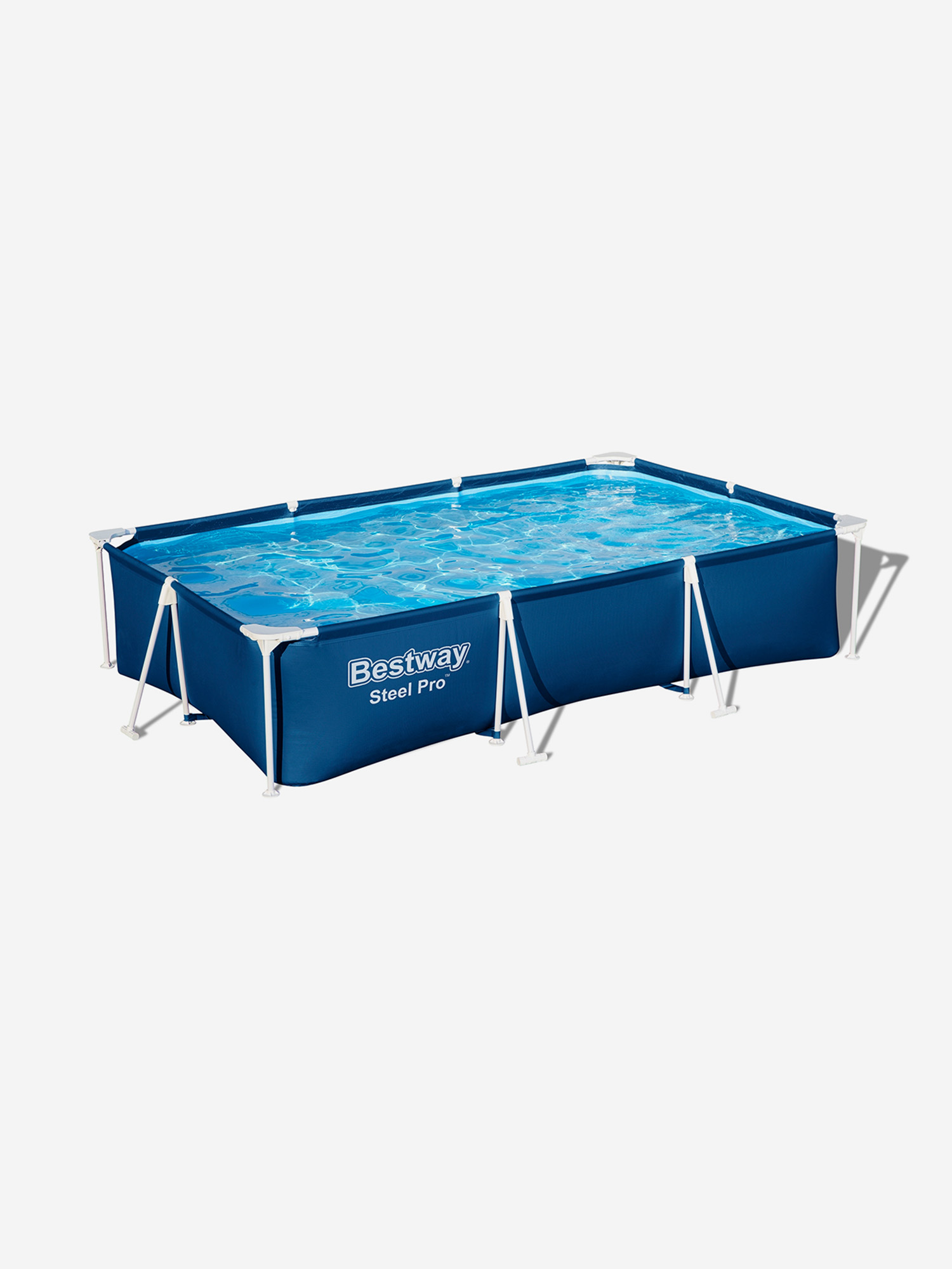 

Бассейн Bestway 56411 каркасный Steel Pro 300х201х66 см , объем 3300 л, Синий