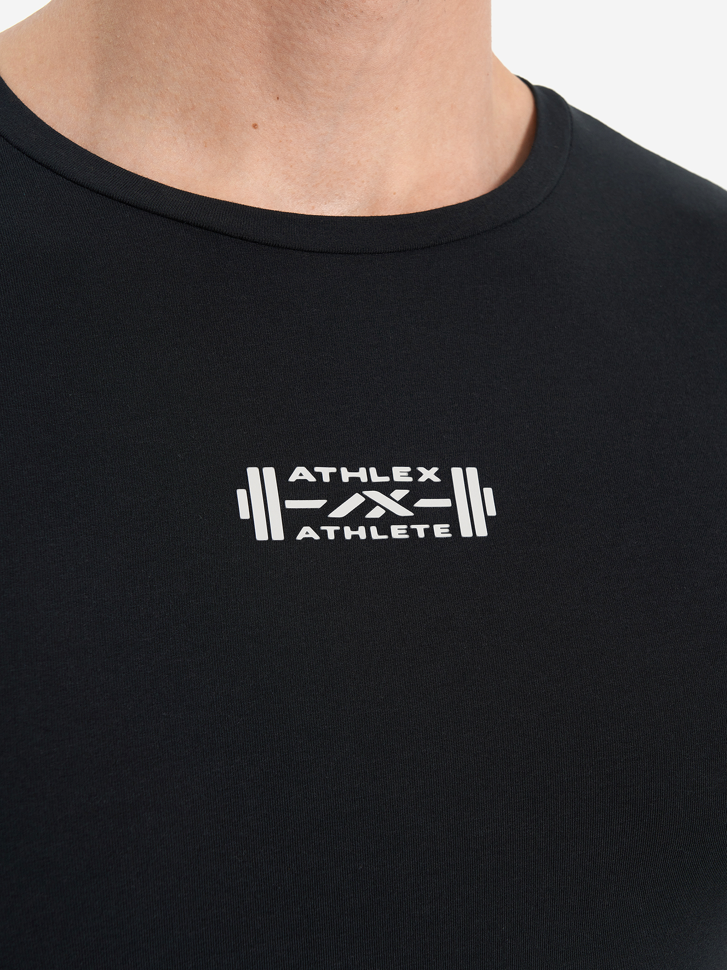 фото Футболка мужская athlex, черный
