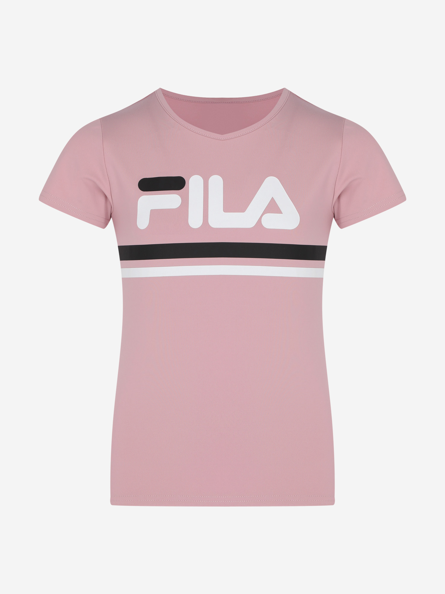 фото Футболка для девочек fila, розовый