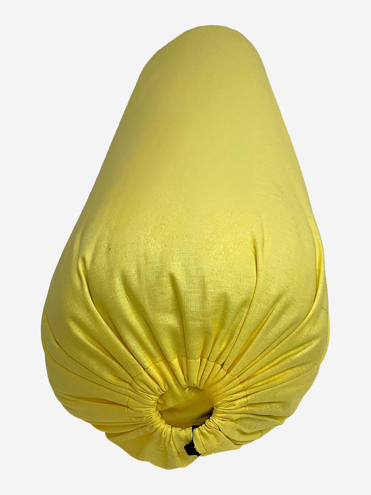 Изображение товара Болстер для йоги Айенгара желтый 75см шерстяной с хлопковым чехлом