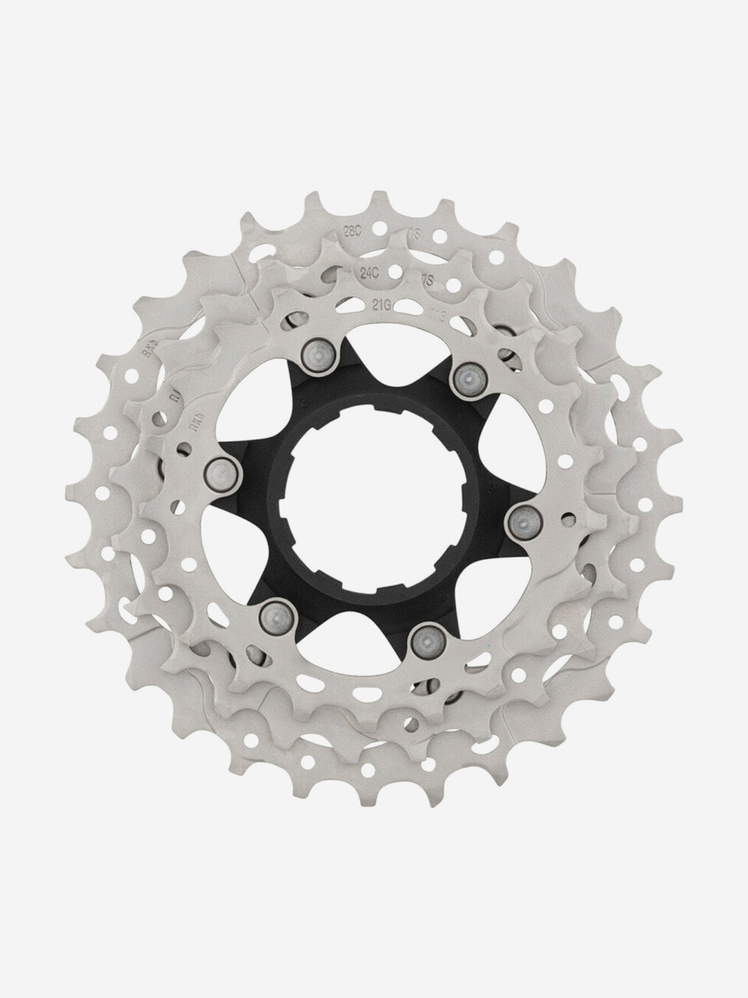 Изображение товара Звезда для велосипеда Shimano XT CS-M8000, 21-24-28 зубьев