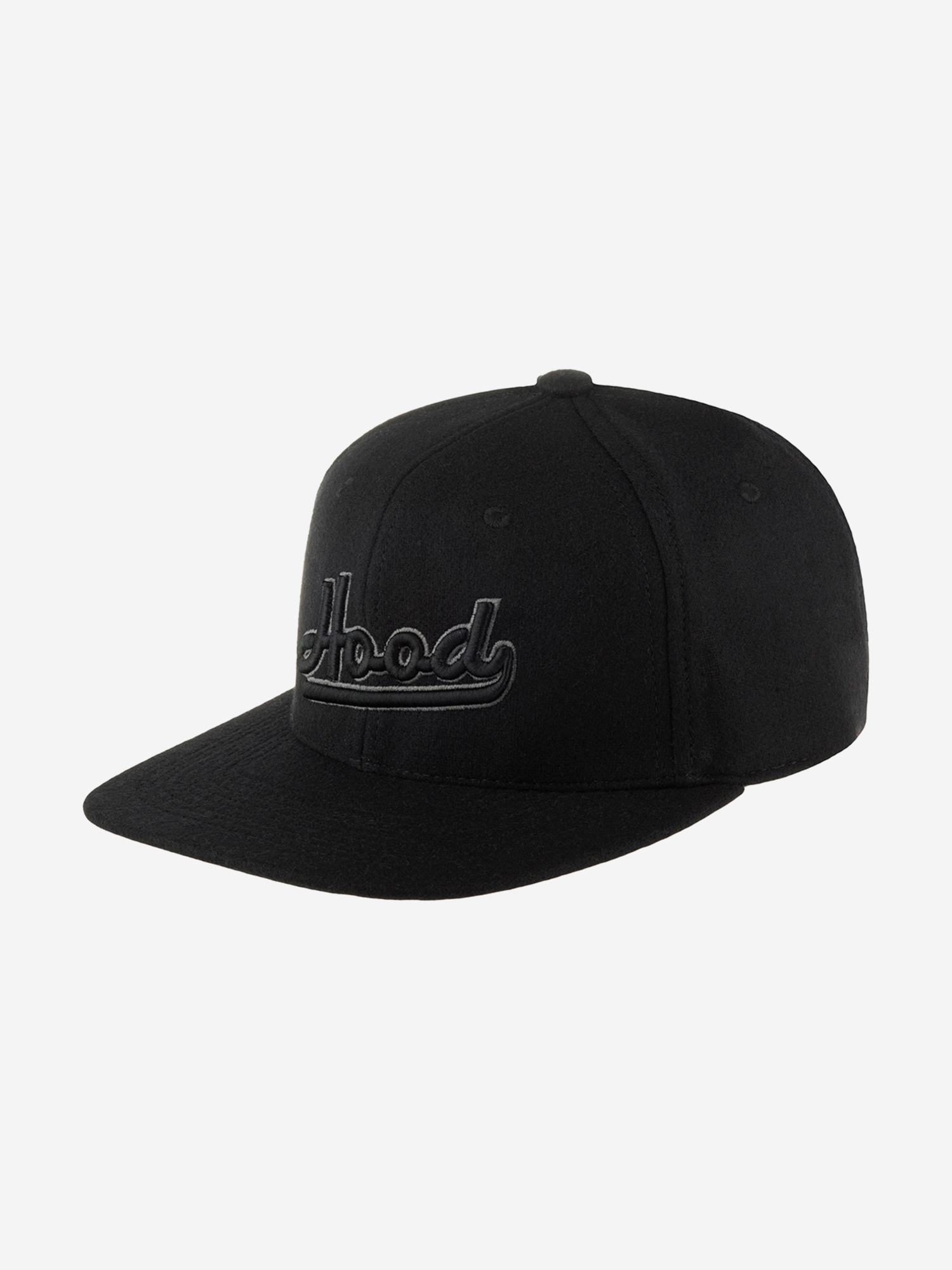 

Бейсболка с прямым козырьком HOOD 100-MWL045-HD001-BK Hood 3D X (черный), Черный