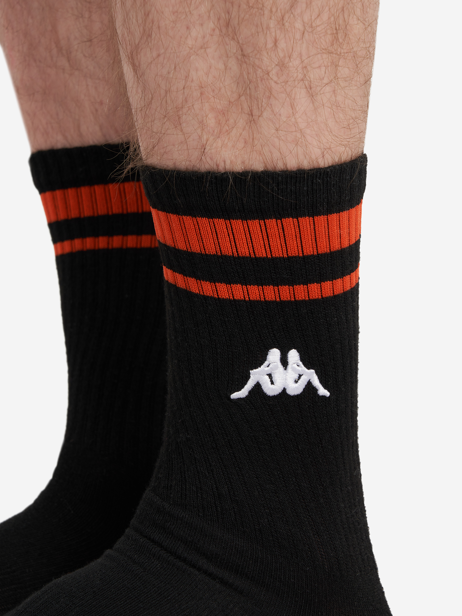 фото Носки kappa x virtus.pro, 1 пара, черный