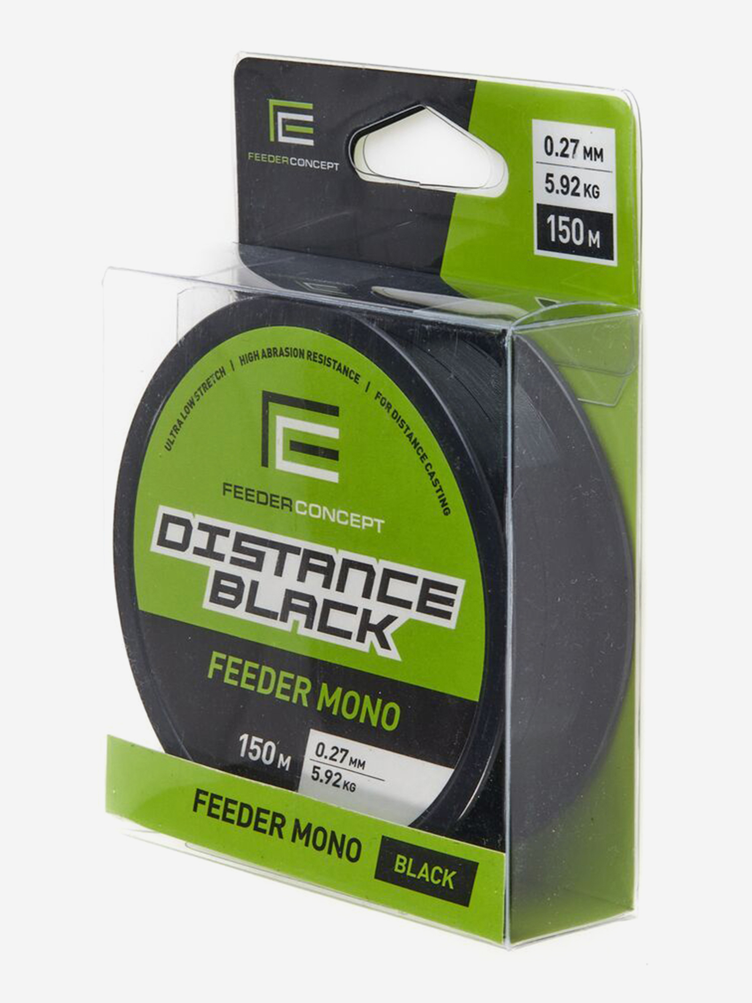 Изображение товара Леска рыболовная Feeder Concept Distance Black монофильная 150 м диаметр 0,27 мм