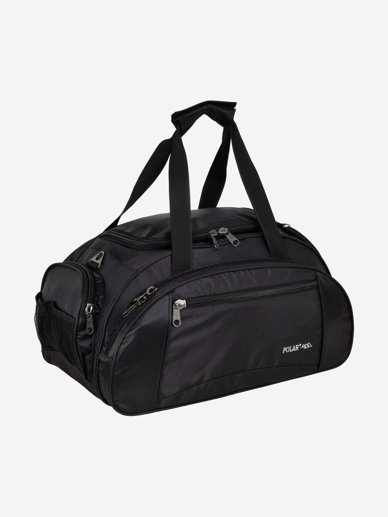 Изображение товара Дорожная сумка Polar 6063 Black с плечевой лямкой и 6 карманами Изображение товара Дорожная сумка Polar 6063 Black с плечевой лямкой и 6 карманами