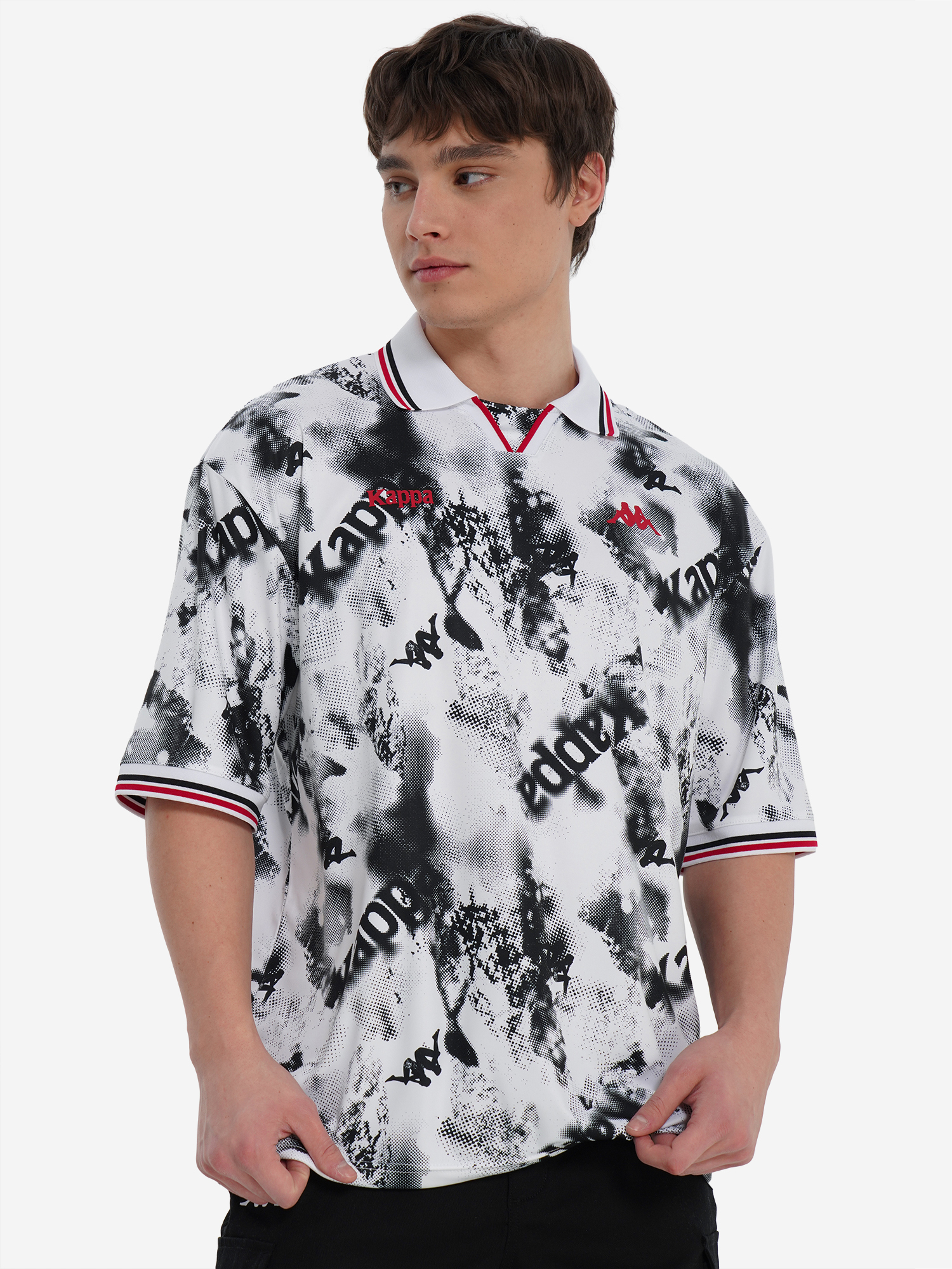 Изображение товара Мужская футболка Kappa с коротким рукавом для спорта и повседневной носки