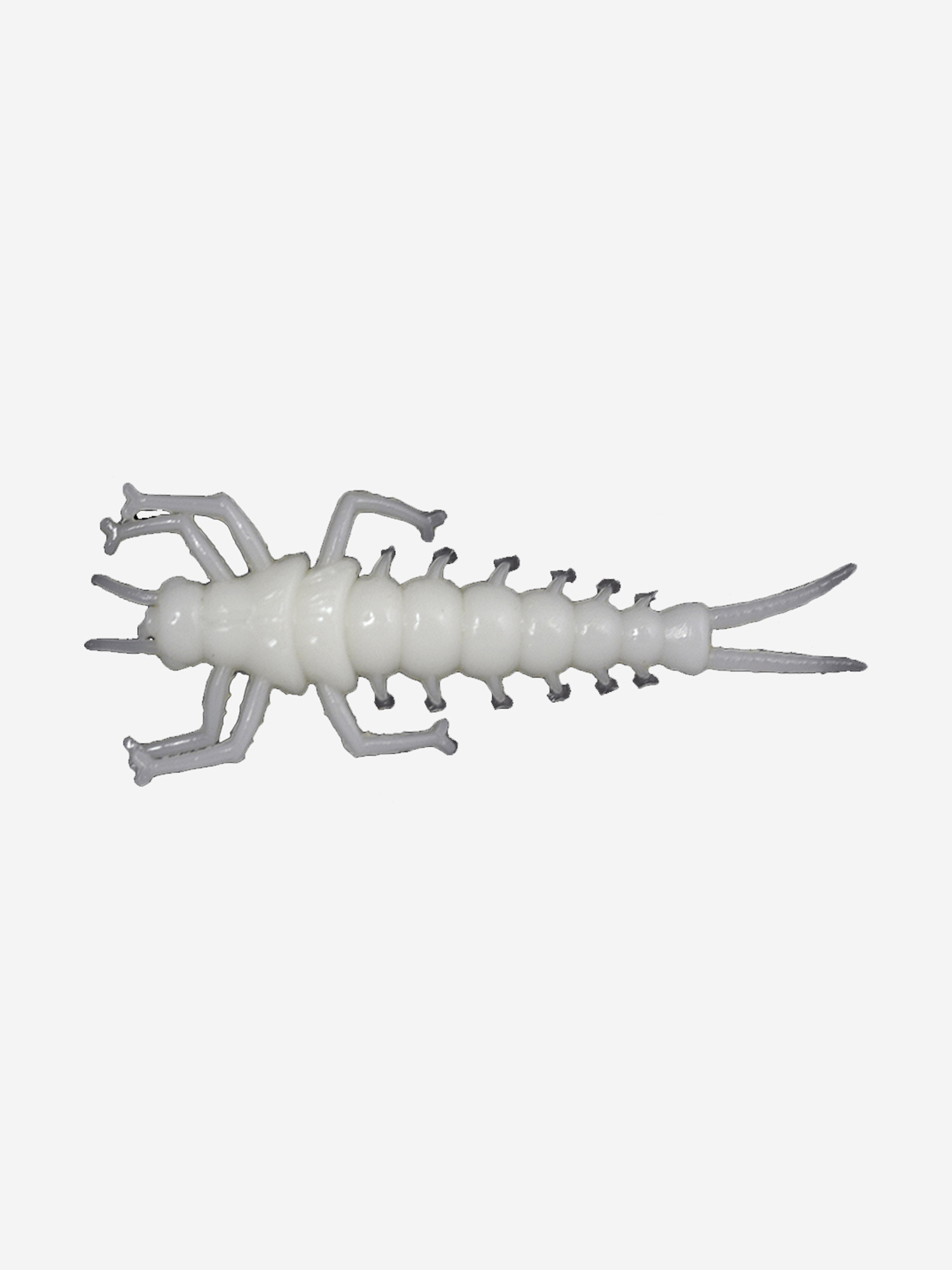 

Мягкая приманка LureMax STONE FLY 2,5"/6,5 см, (8 штук в упаковке), силиконовая, в виде личинки веснянки на хищных рыб для рыбалки в стиле ультралайт, джиг, микроджиг, Белый