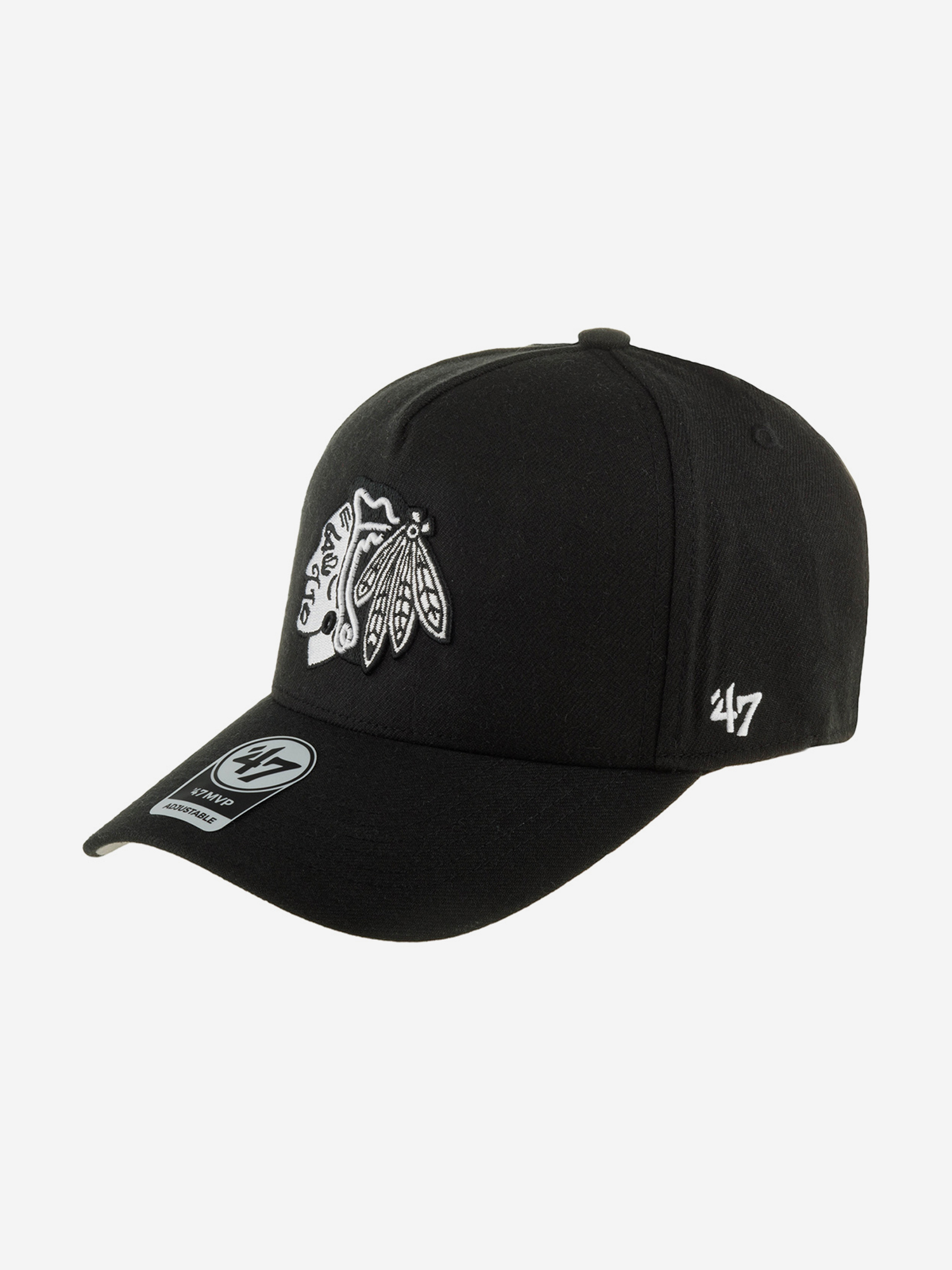 

Бейсболка 47 BRAND H-MPDTP04WBP-BKB Chicago Blackhawks NHL (черный), Черный