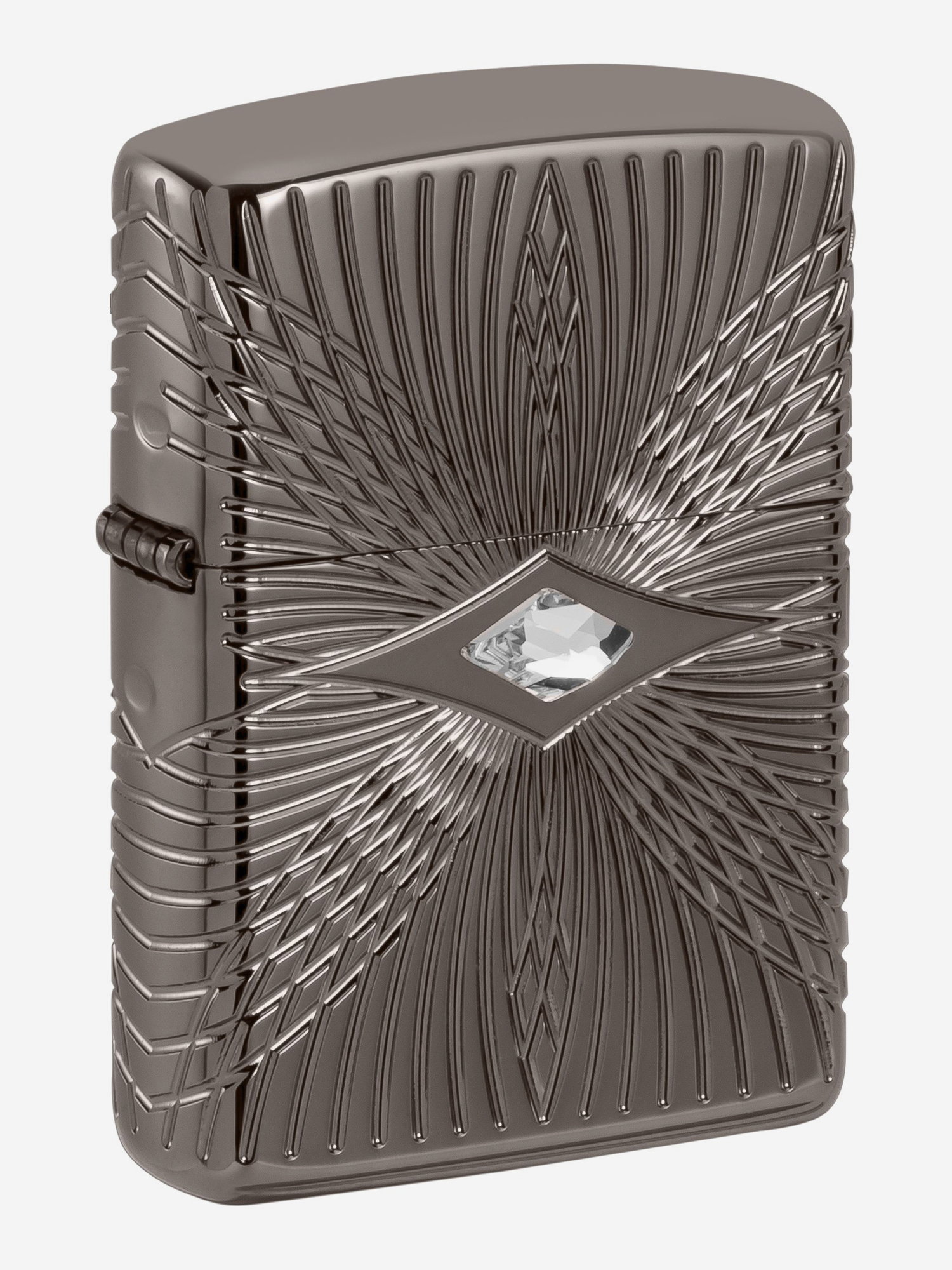 

Зажигалка бензиновая ZIPPO 49291 Armor Pattern, Черный