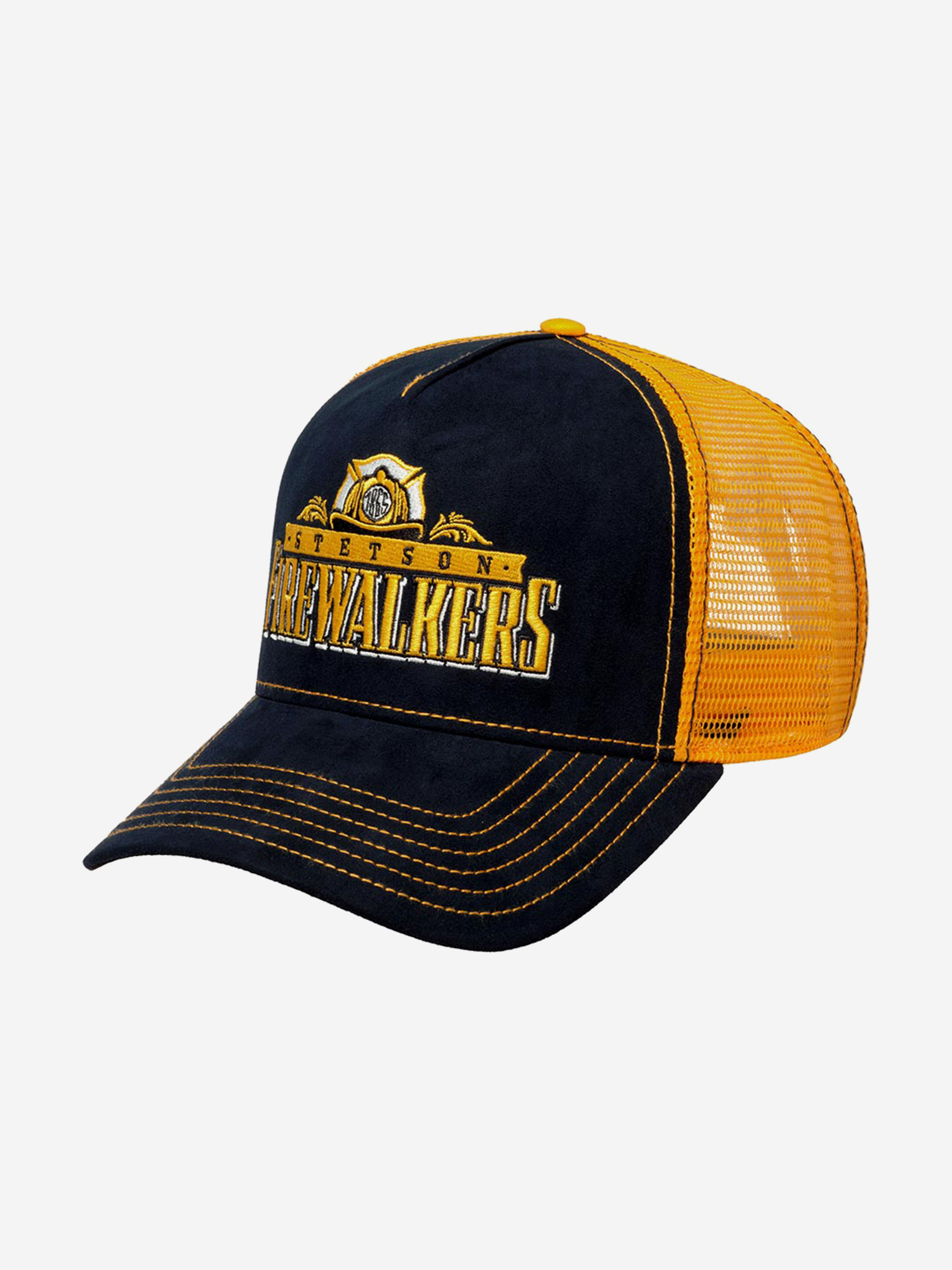 

Бейсболка с сеточкой STETSON 7756108 TRUCKER CAP FIREWALKERS (синий), Синий