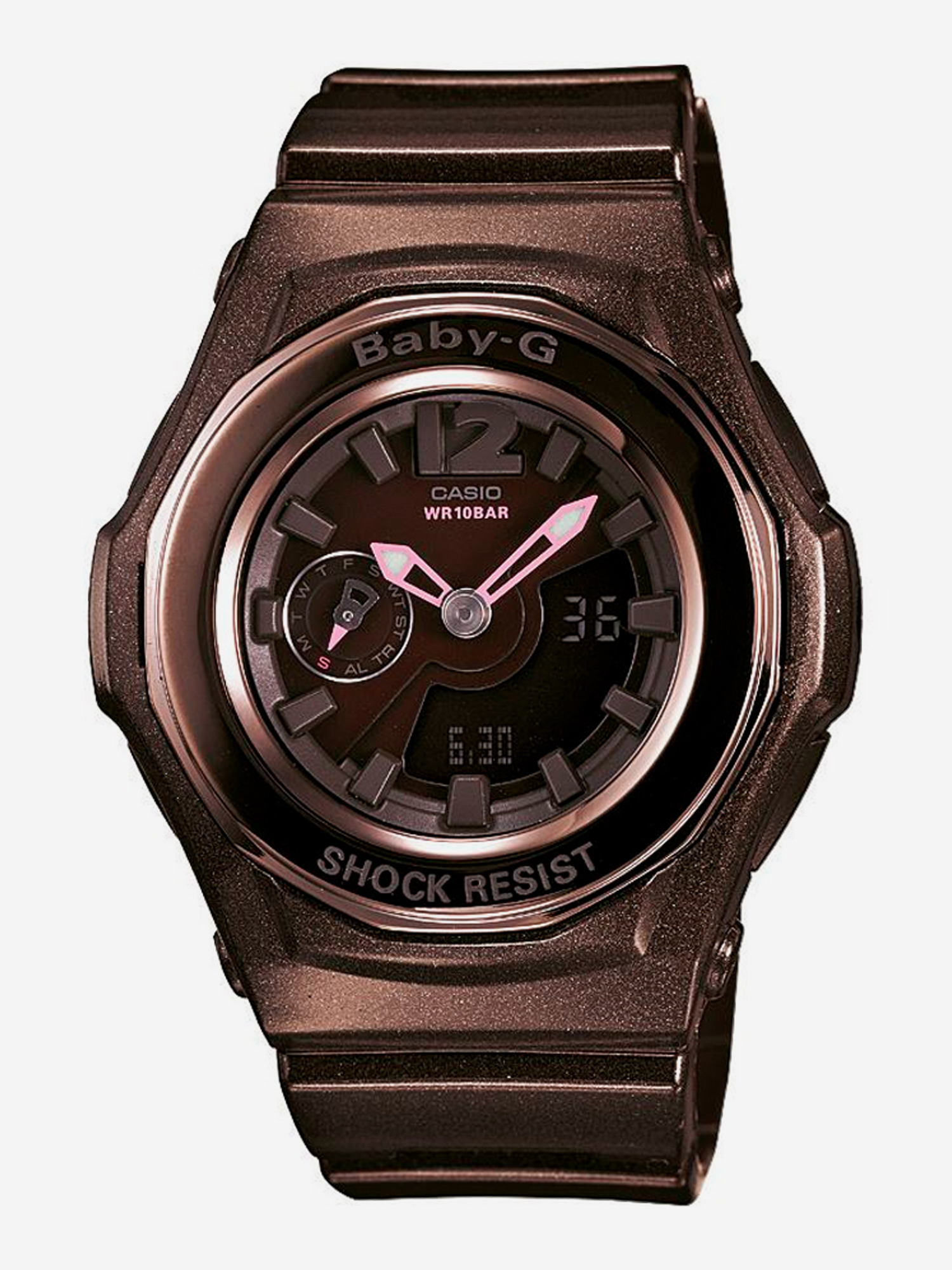 

Спортивные часы CASIO BGA-141-5B, Коричневый