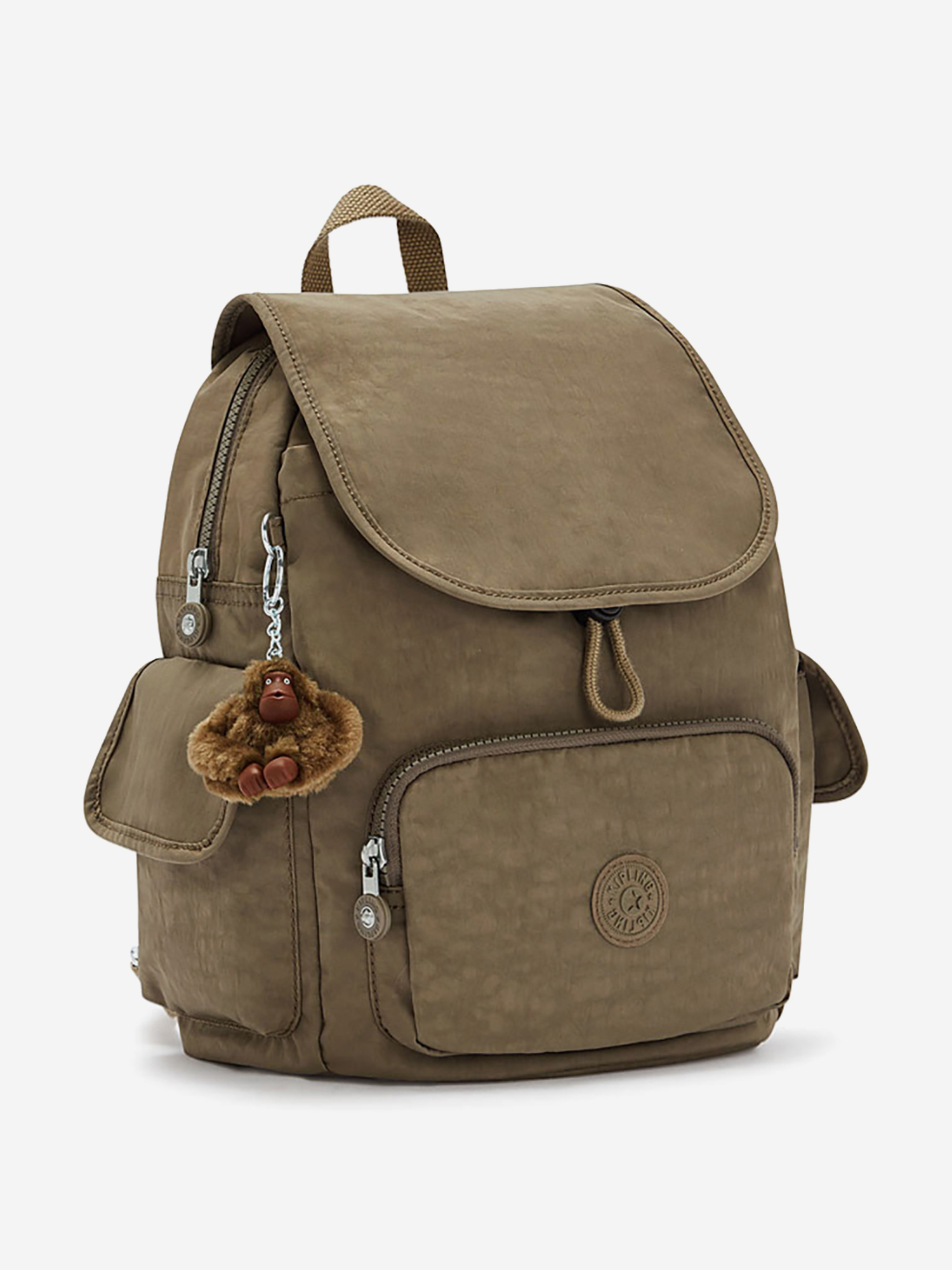 Изображение товара Стильный рюкзак KIPLING для путешествий бежевого цвета