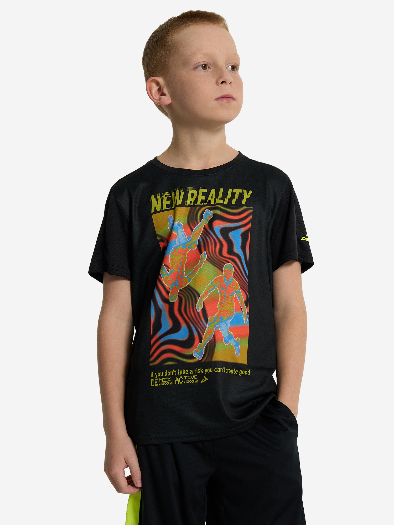 

Футболка для мальчиков Demix, Черный