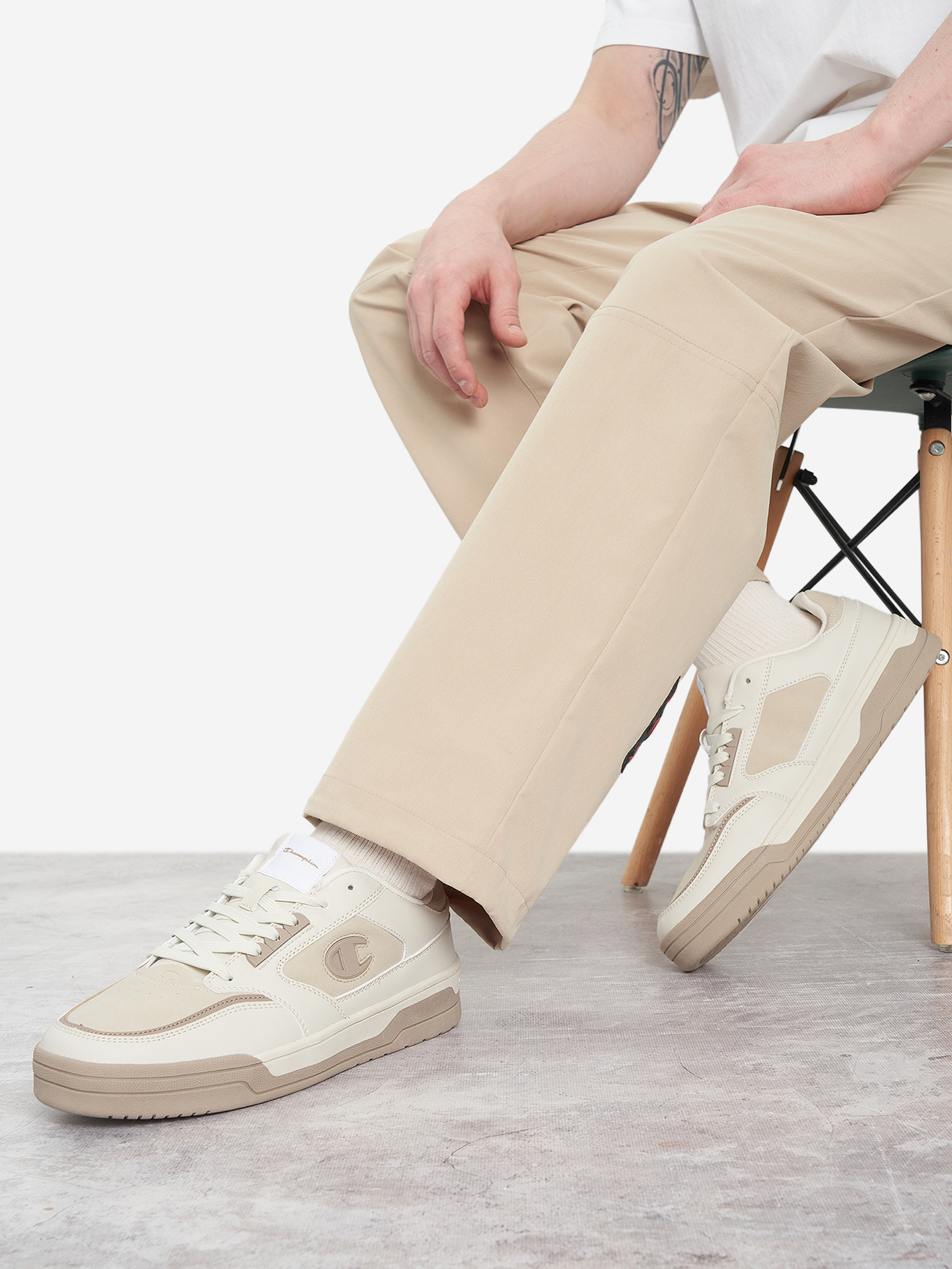 Кеды Champion Sonic, бежевый, арт. 23273