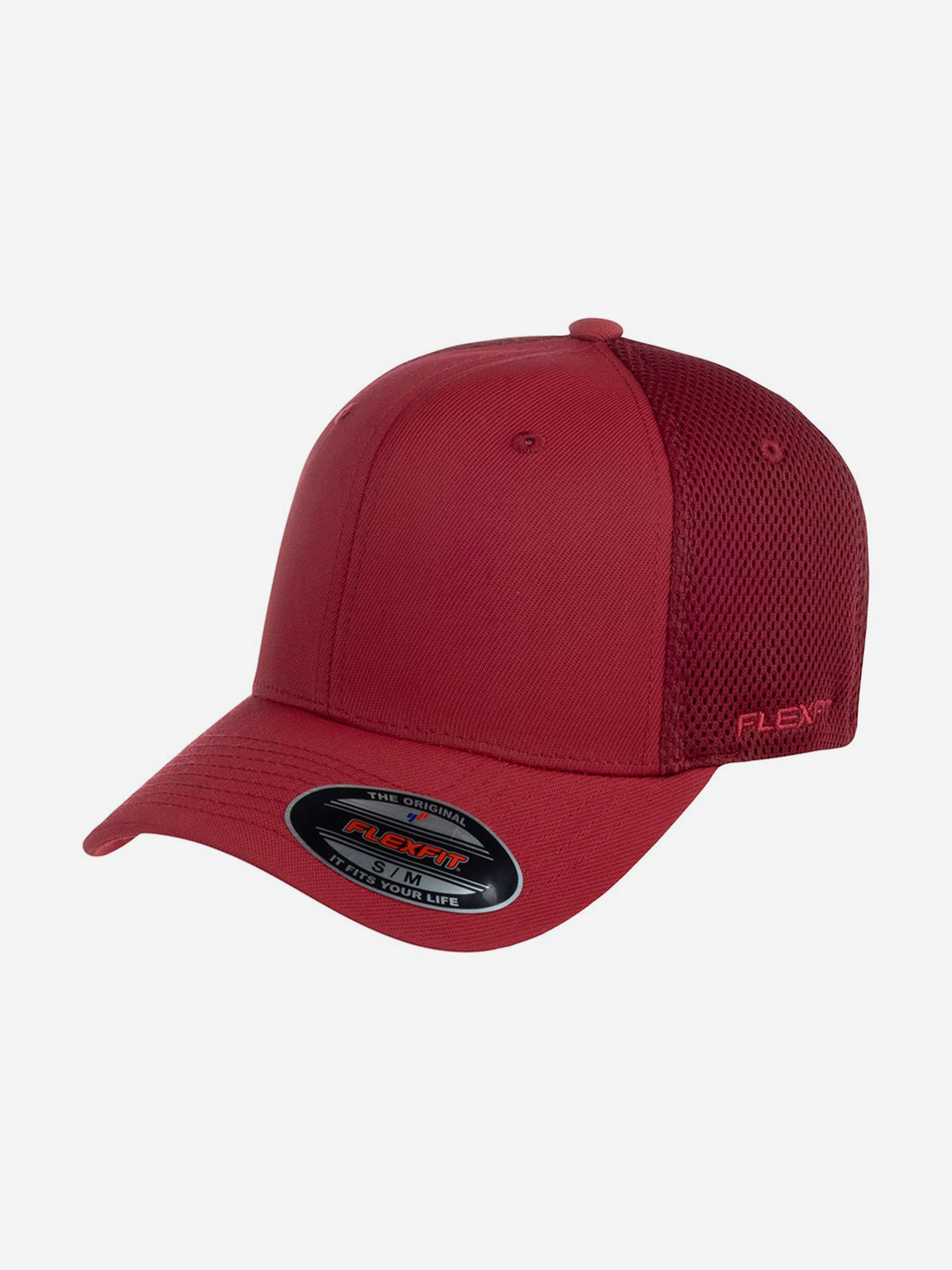 

Бейсболка с сеточкой FLEXFIT 6533 (малиновый), Мультицвет