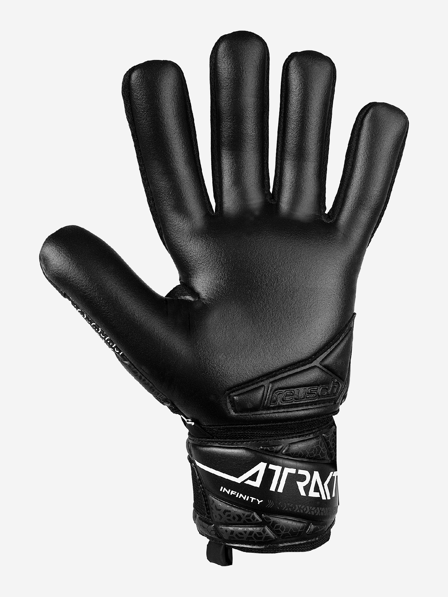 фото Перчатки вратарские reusch attrakt infinity nc, черный