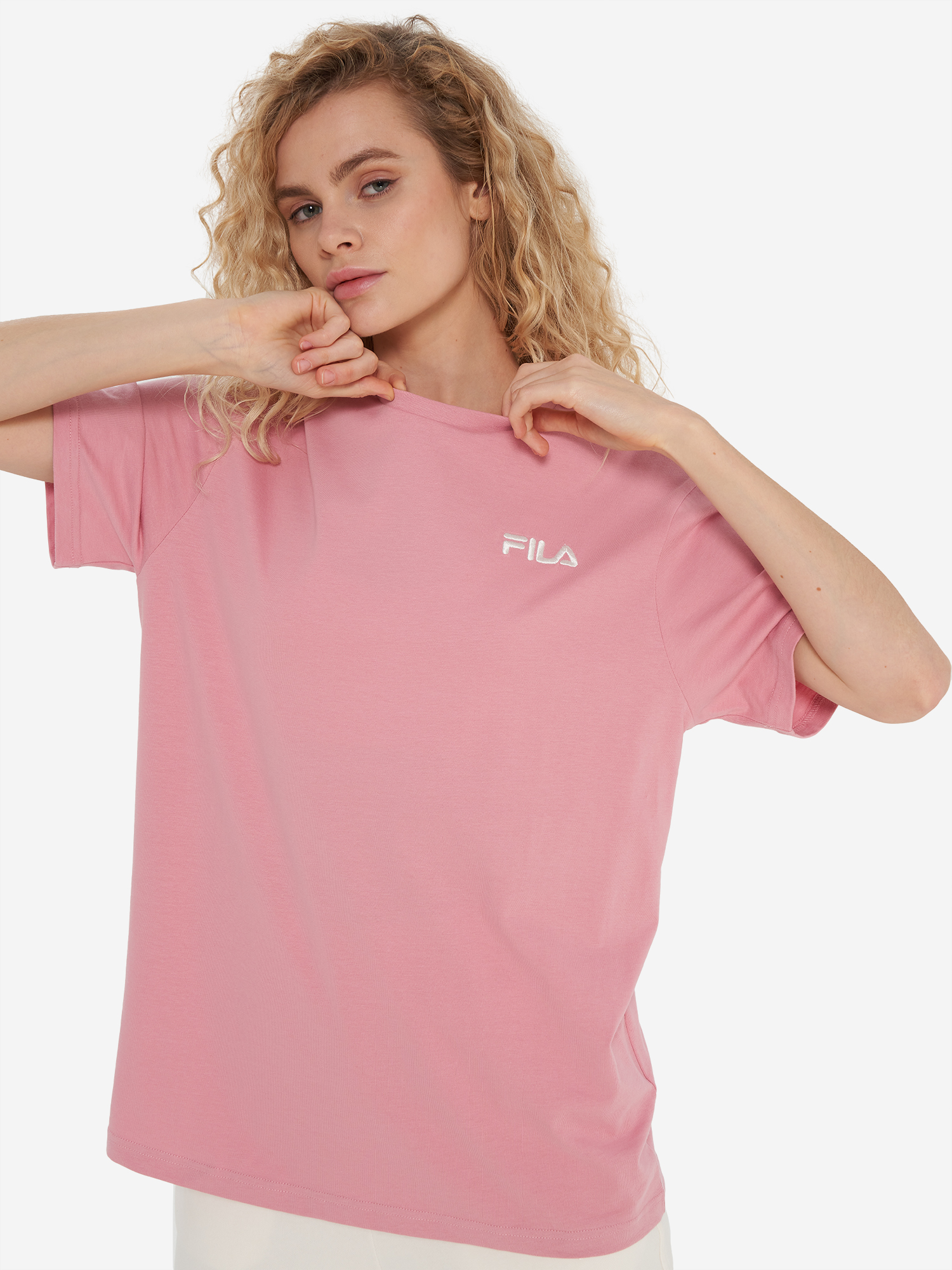 Футболка женская FILA, розовый, арт. 31660