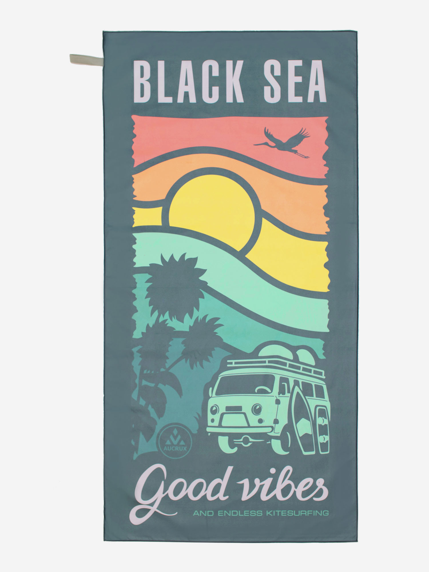 Полотенце спортивное Aucrux 8.1TWL, Мультицвет