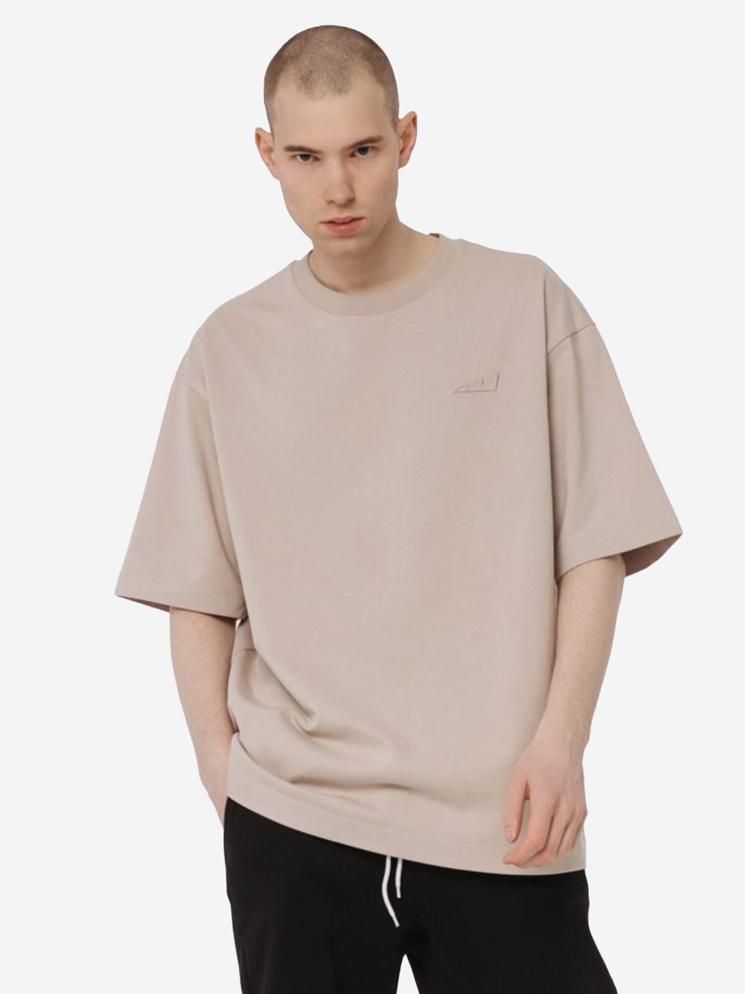 

Футболка мужская Nikasport Oversize, Бежевый