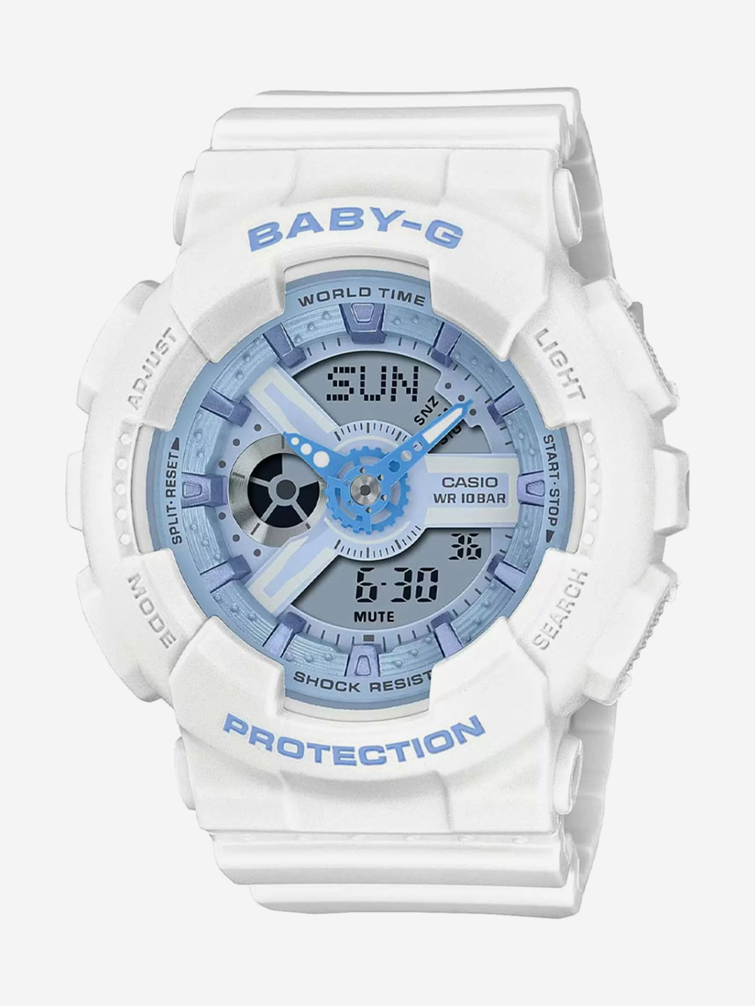

Наручные часы Casio Baby-G BA-110BE-7A, Белый