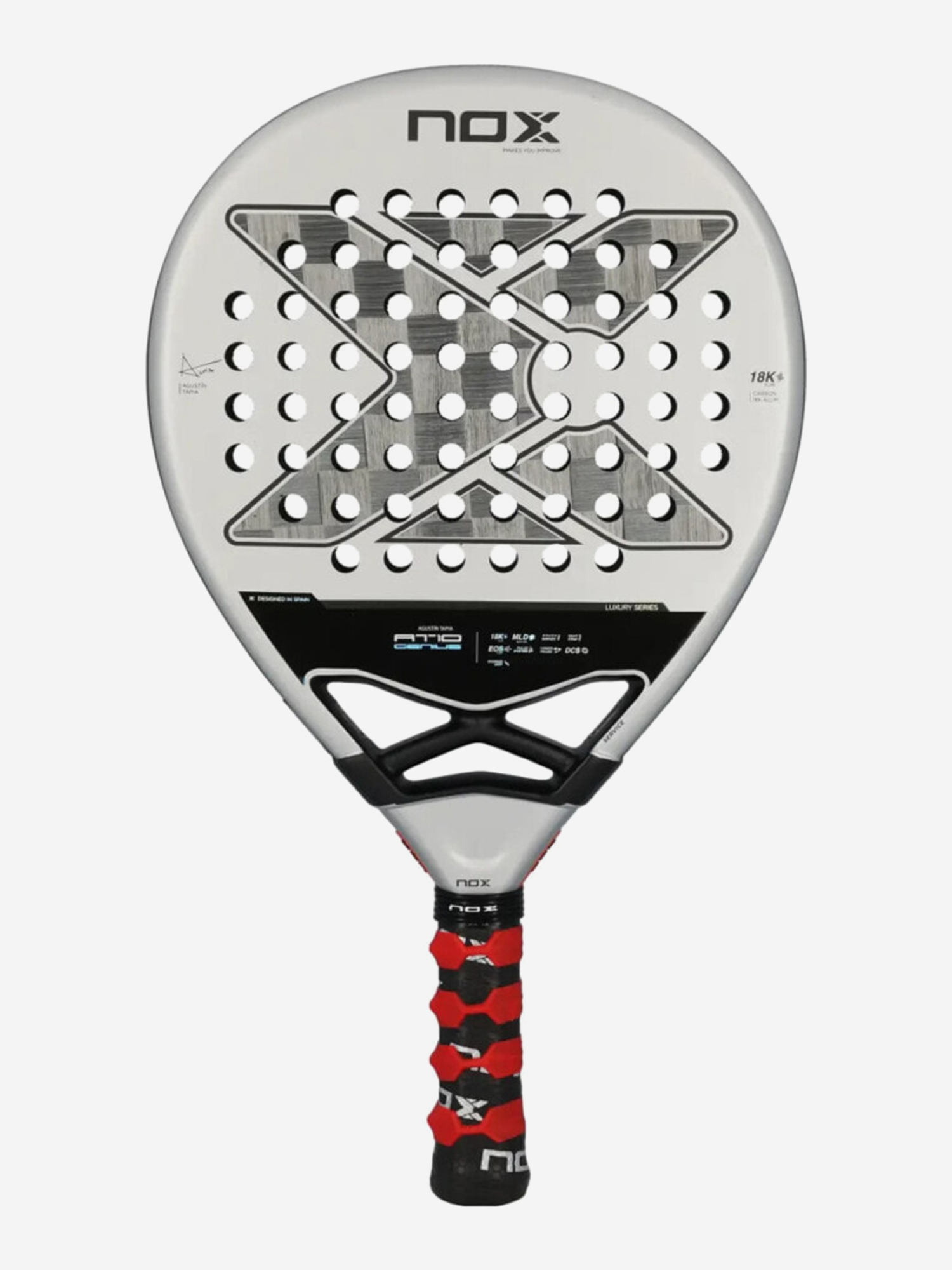 Изображение товара Ракетка для падела Nox At10 GENIUS 18k Agustin Tapia 2024