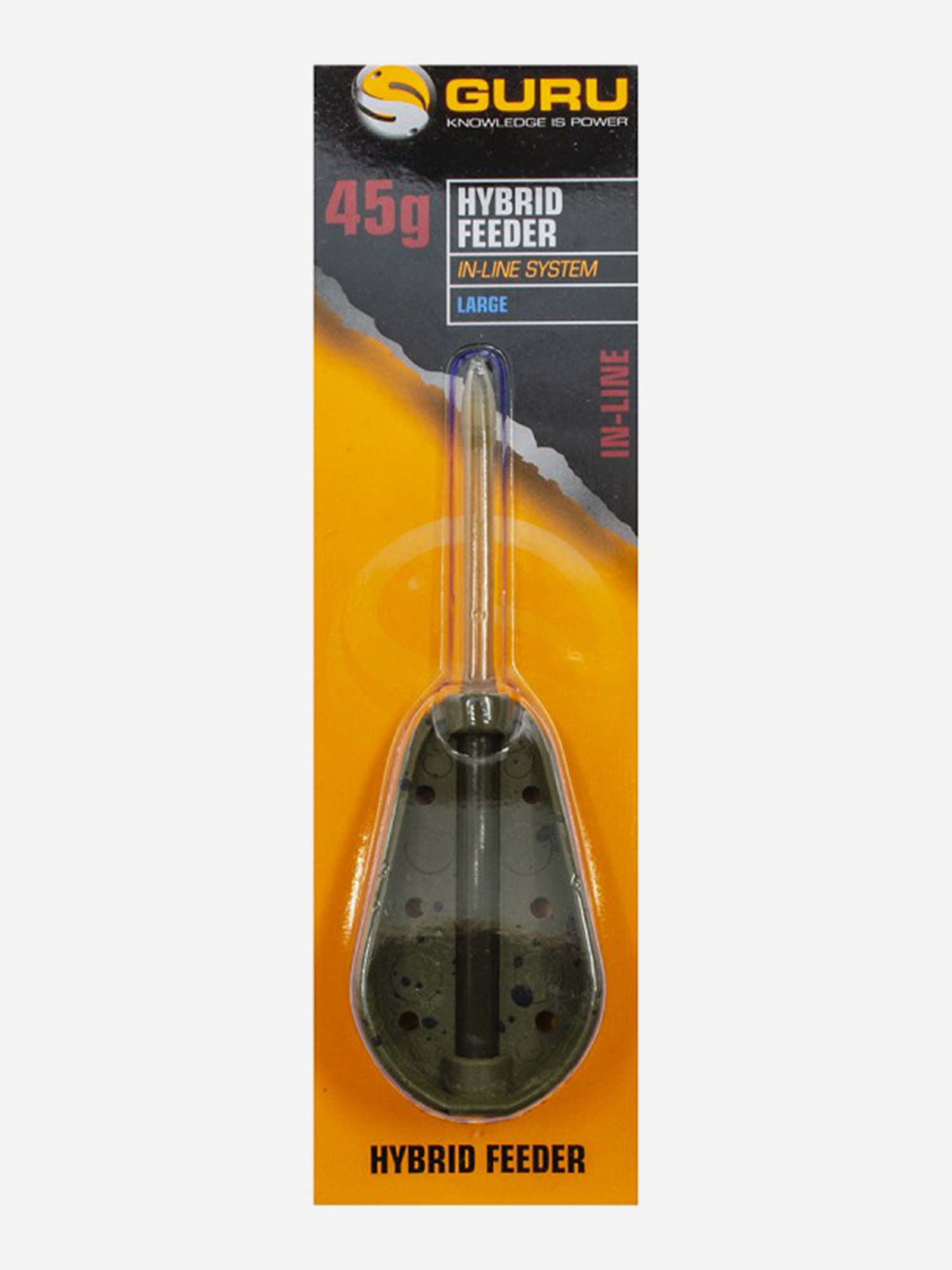 Изображение товара Кормушка GURU Hybrid feeder Inline L 45г, L/45г Изображение товара Кормушка GURU Hybrid feeder Inline L 45г, L/45г