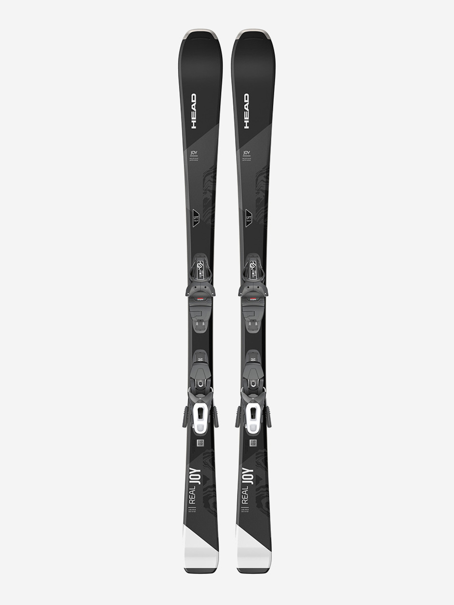 

Горные лыжи с креплениями Head Real Joy SLR Joy Pro + Joy 9 GW SLR 21/22, Серый