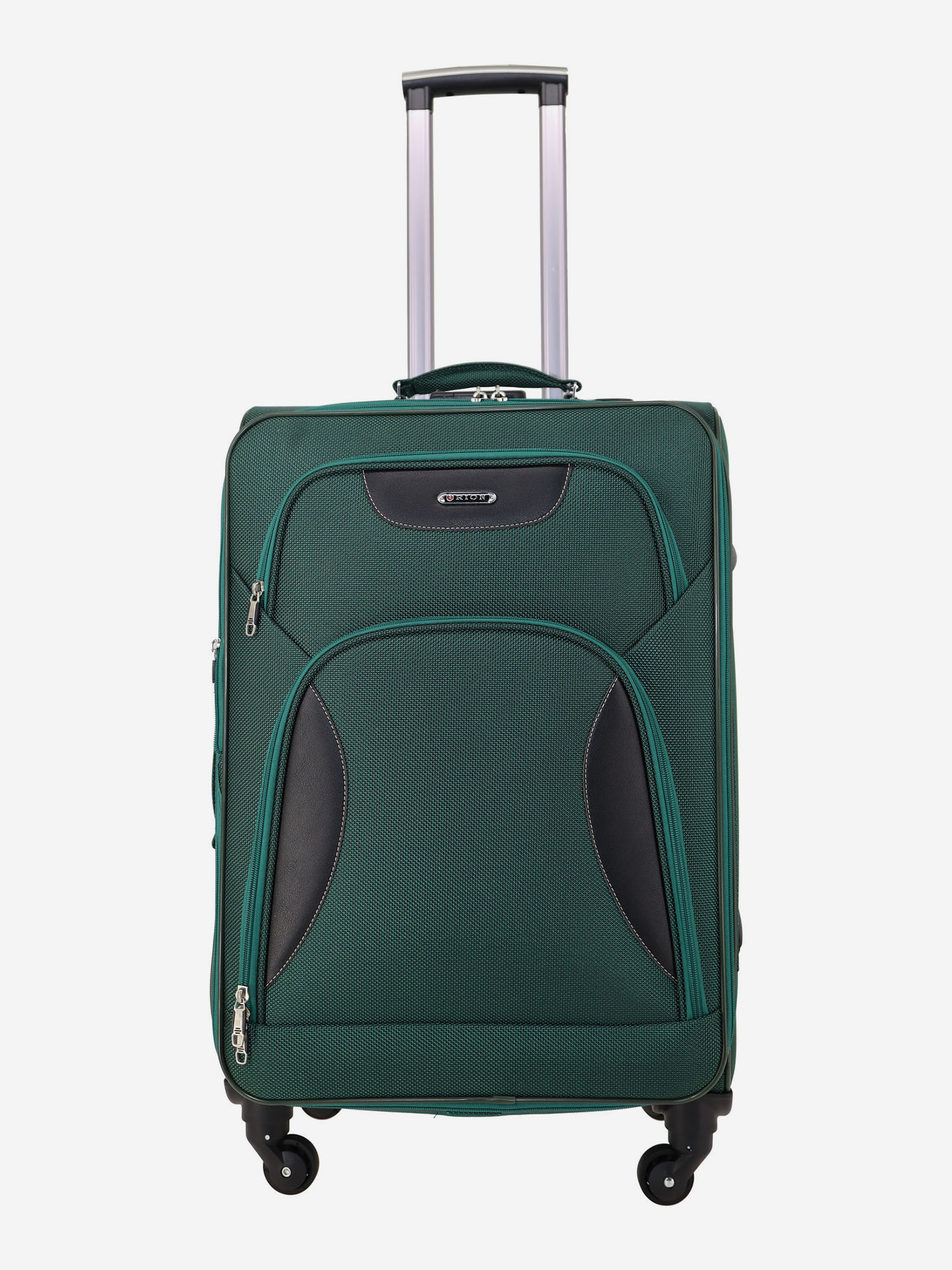 Изображение товара Чемодан Рион+ Зеленый 43x26x72 см вместительный и легкий