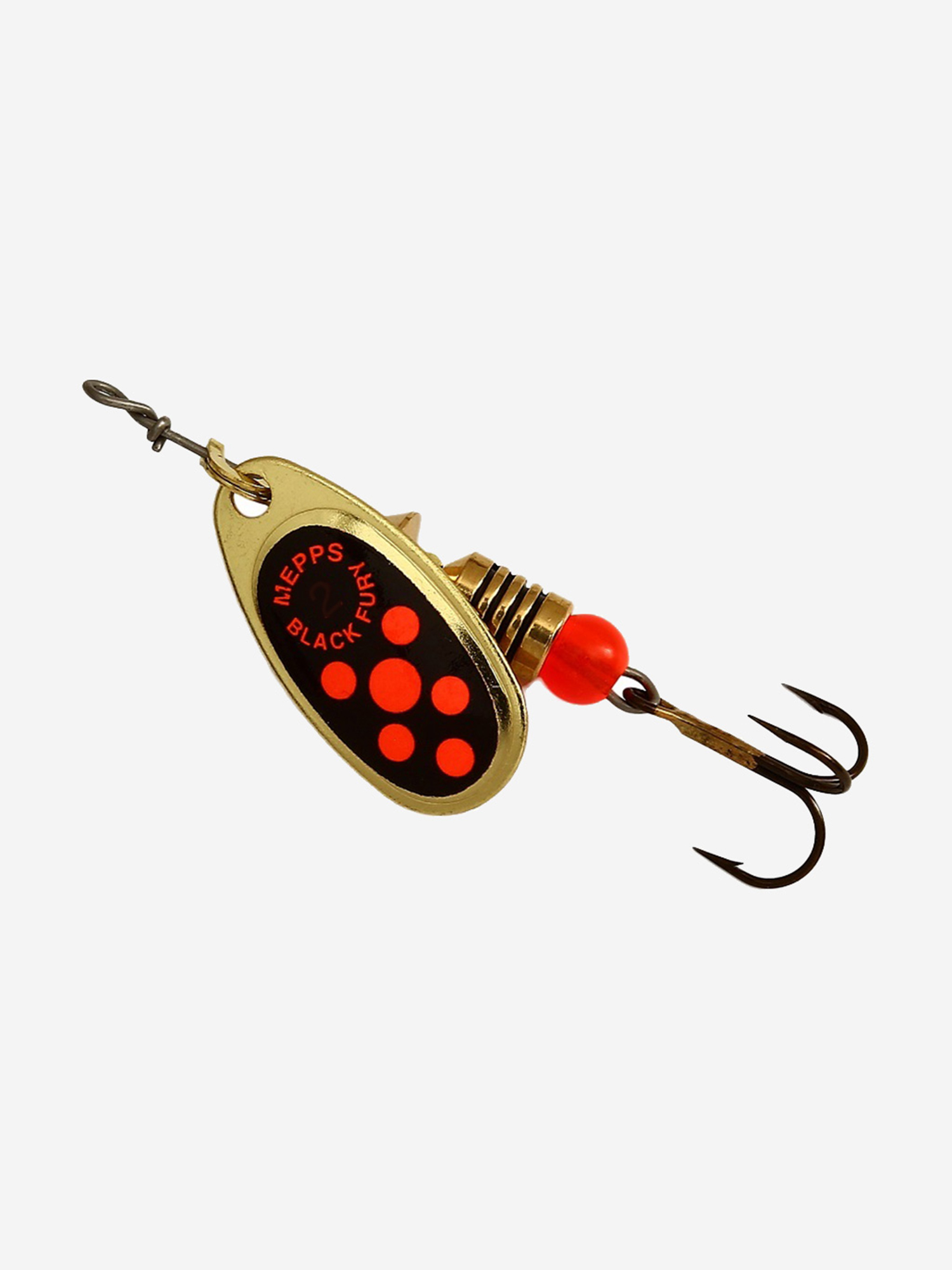 

Блесна для рыбалки вертушка Mepps BLACK FURY , Gold/Orange,  штука, Золотой
